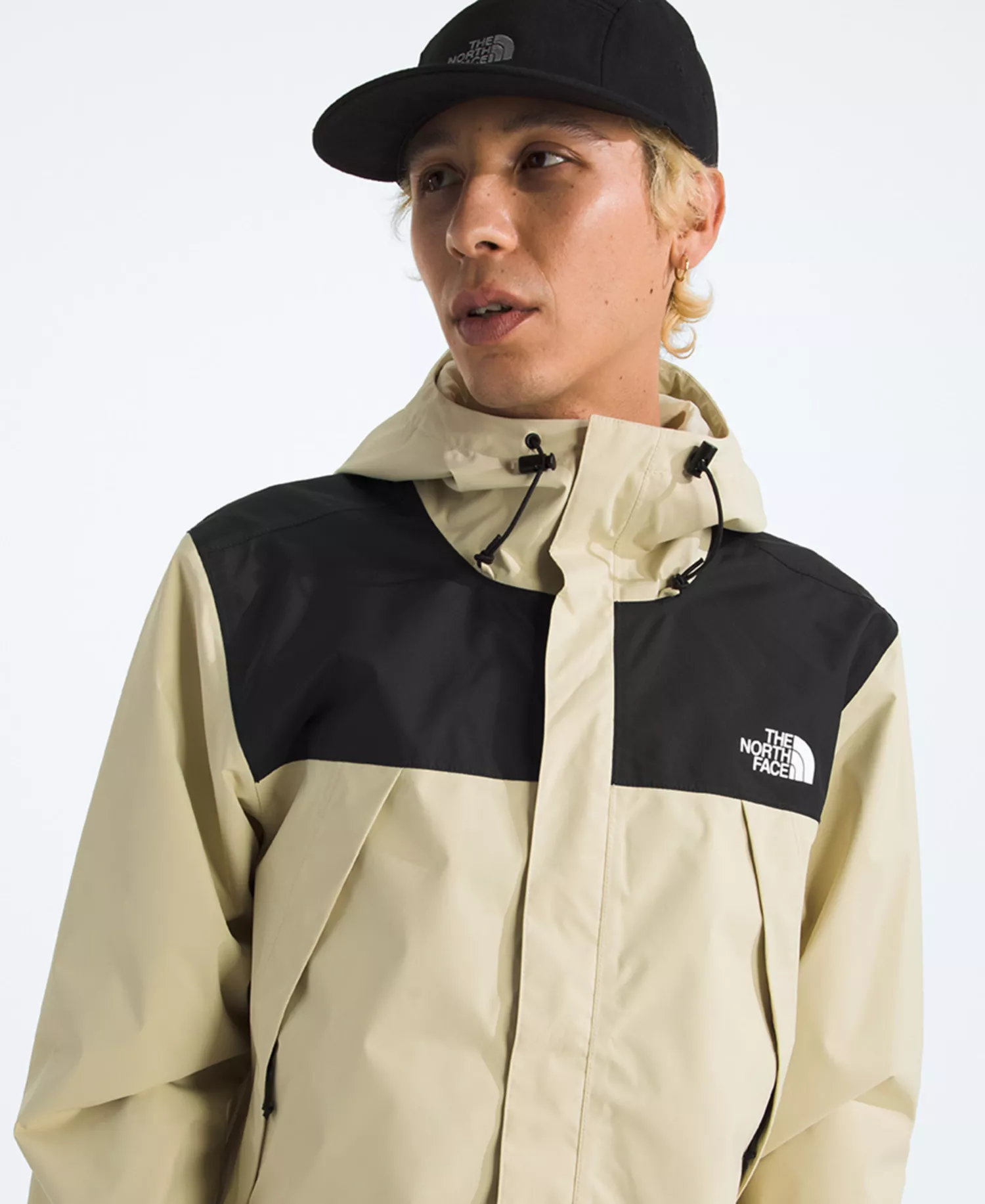 Men's Antora Jacket - Desert Stone/TNF Black - 2XL