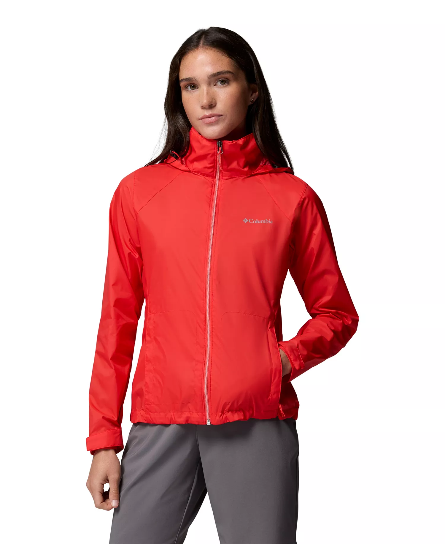 Women's Switchback IV Hooded Packable Jacket - Marine Light - L