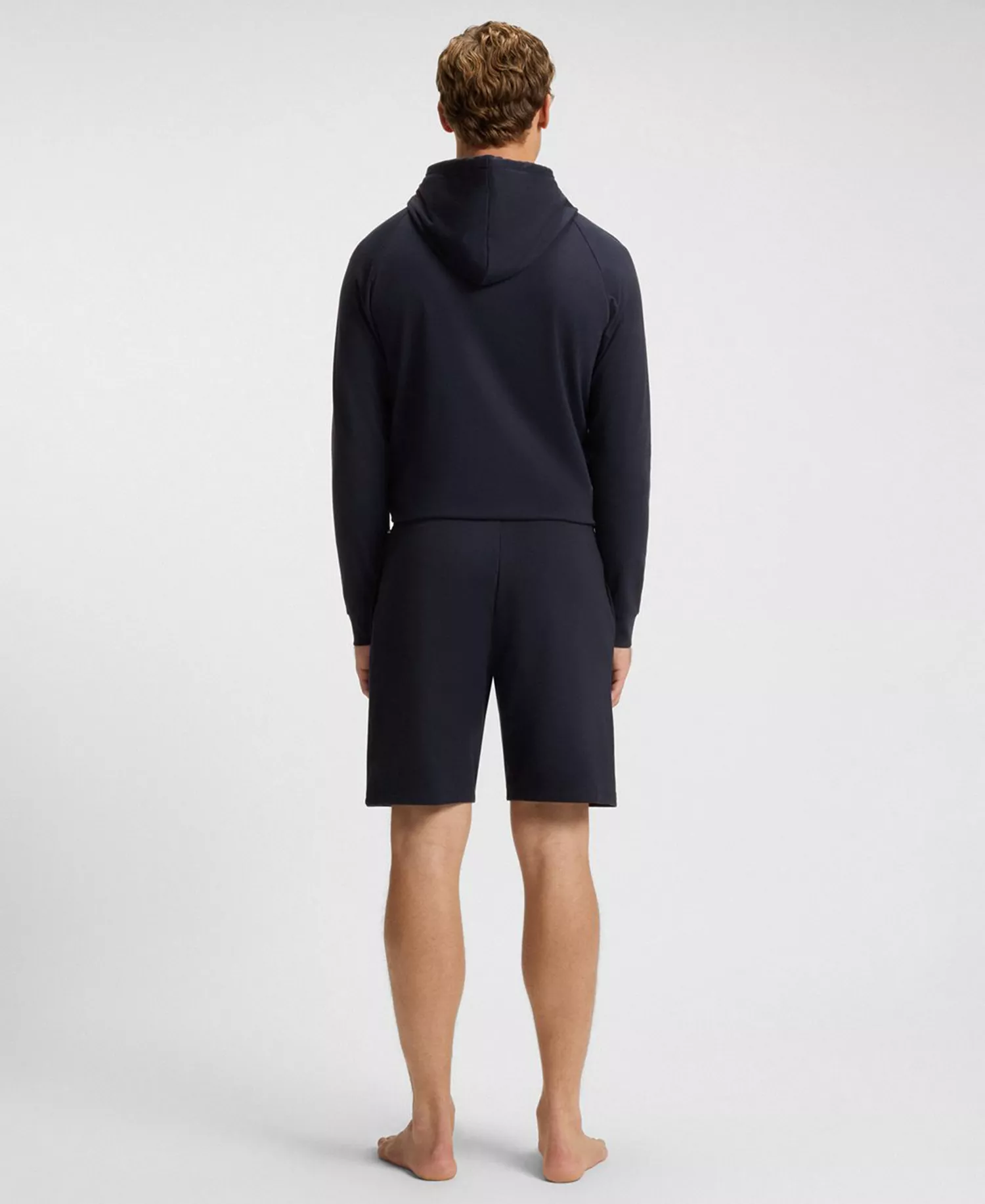 Men's Authentic Drawstring Waistband Shorts - Dark Blue - L