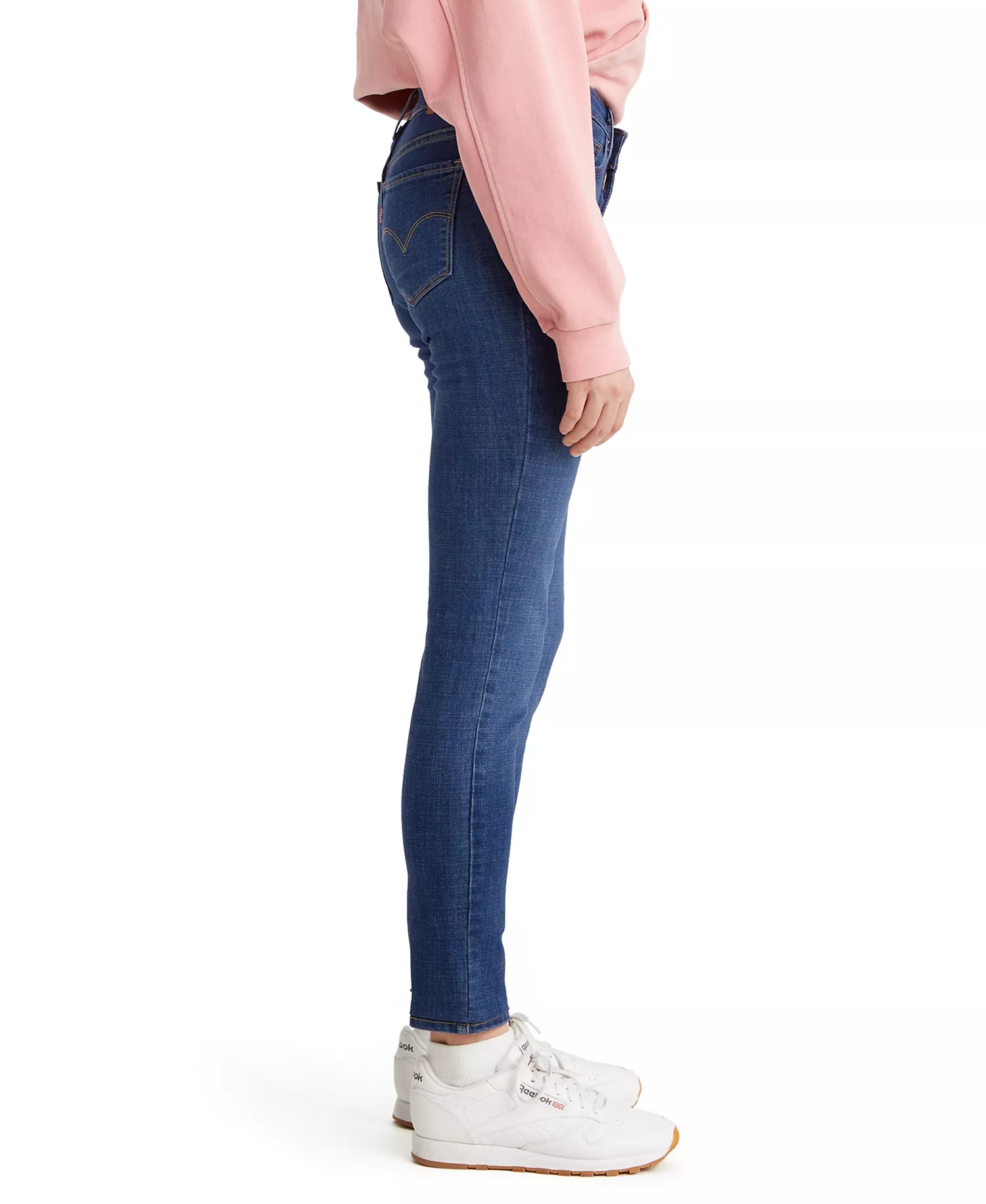 Women's 711 Mid Rise Stretch Skinny Jeans - Cobalt Overboard - 24 - Regular