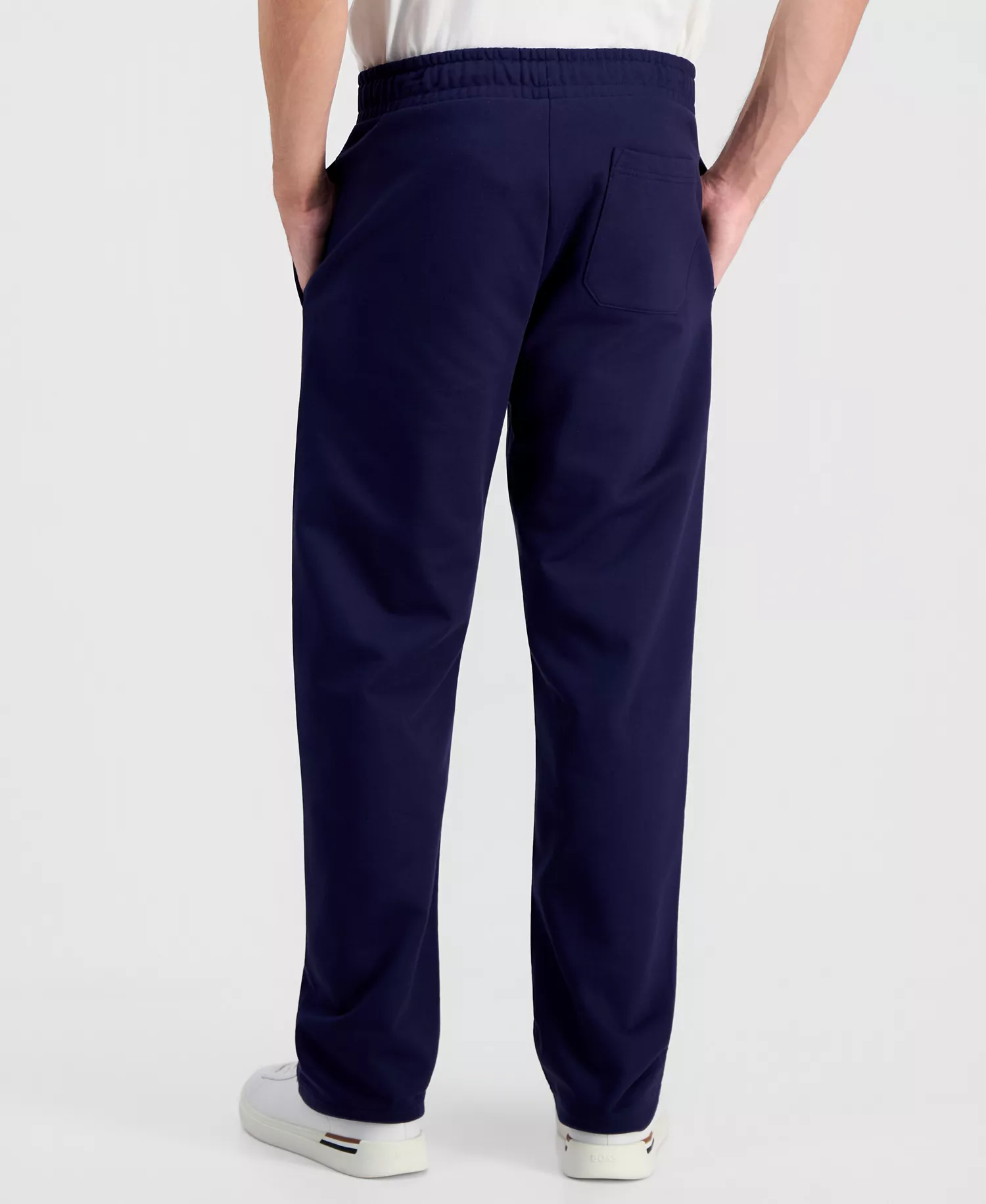 Men's Dumrulo French Terry Regular-Fit Sweatpants - NAVY - L