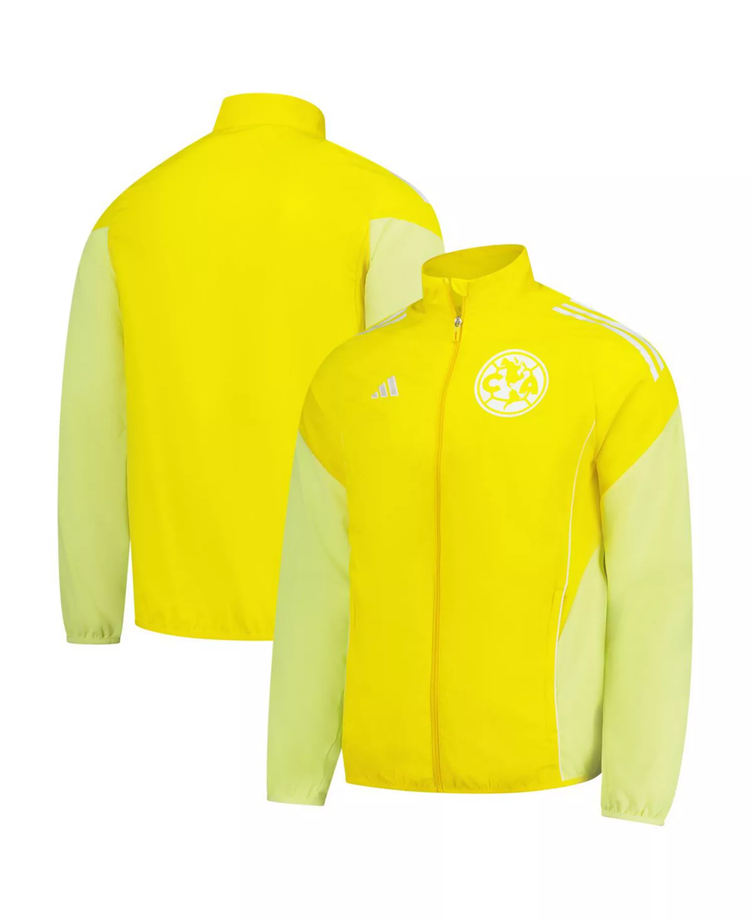 Men's Yellow Club America 2025/26 Anthem Full-Zip Jacket - Yellow - S