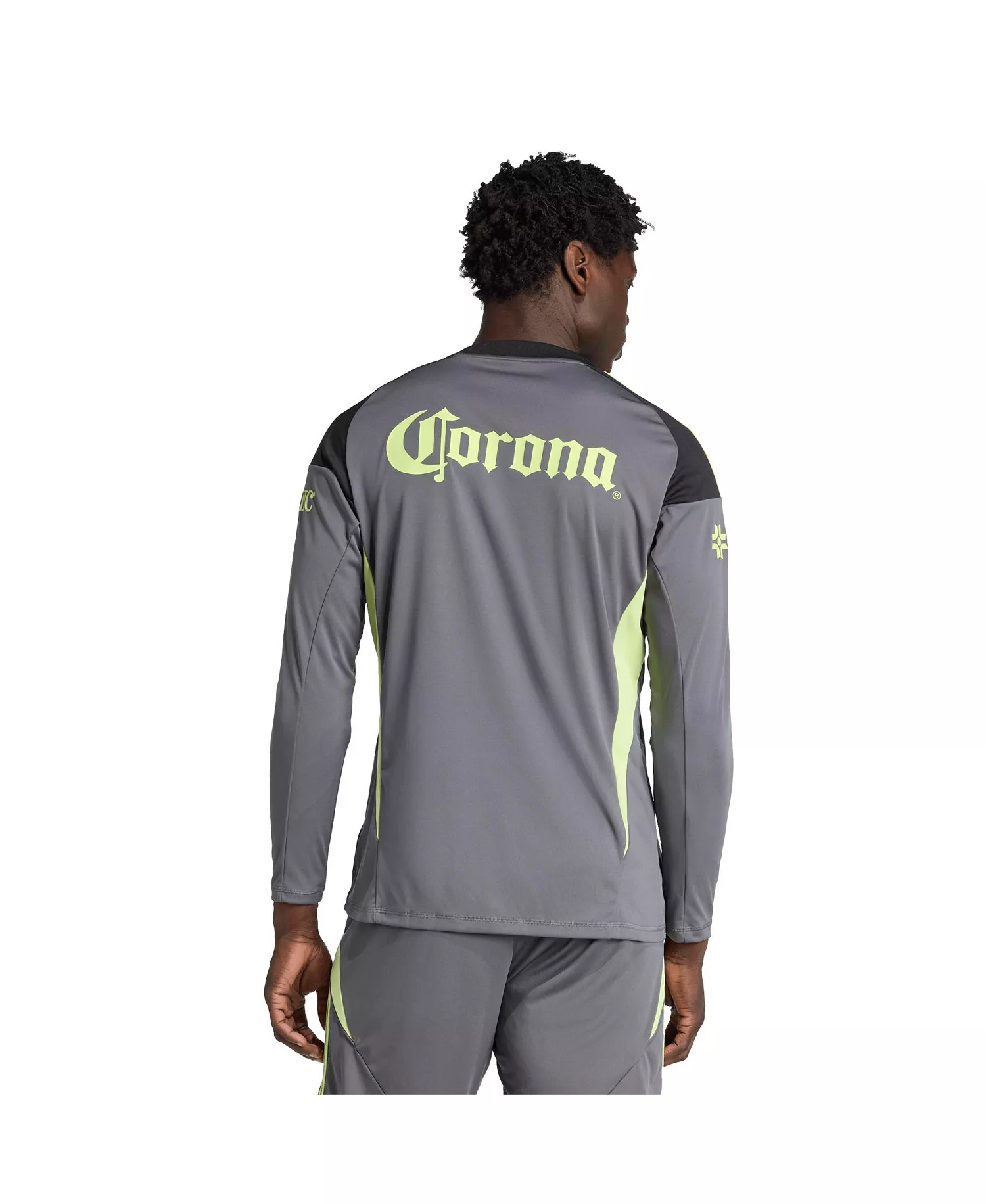 Men's Gray Club America 2025/26 Long Sleeve Goalkeeper Jersey - Gray - M