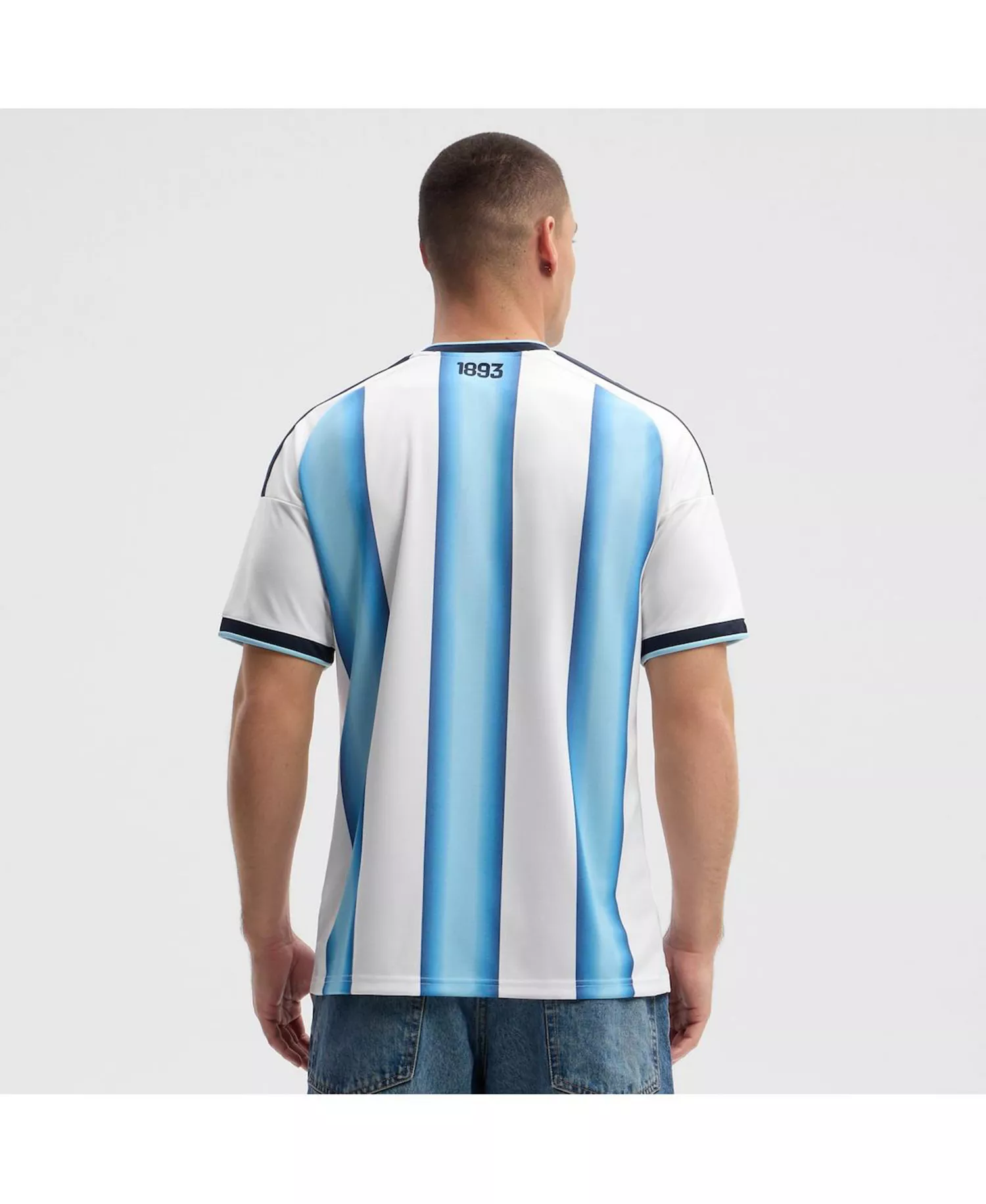 Men's White Argentina National Team FIFA x World Cup 2026 Home Replica Jersey - White - 2XL