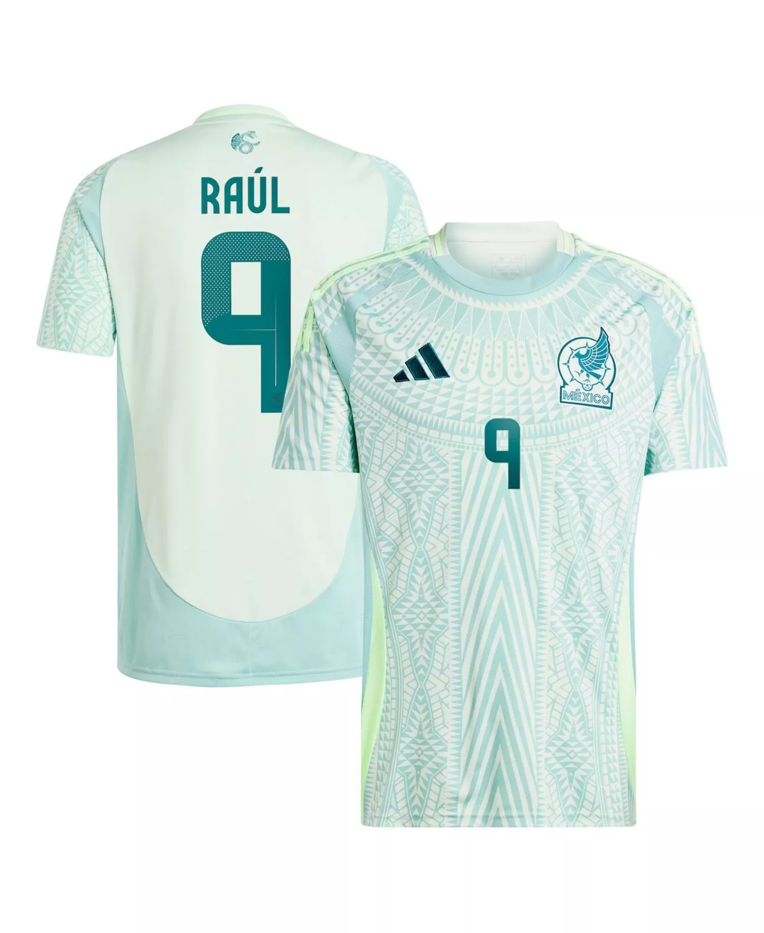 Men's Raul Jimenez Green Mexico National Team 2024 Away Replica Player Jersey - Green - XL