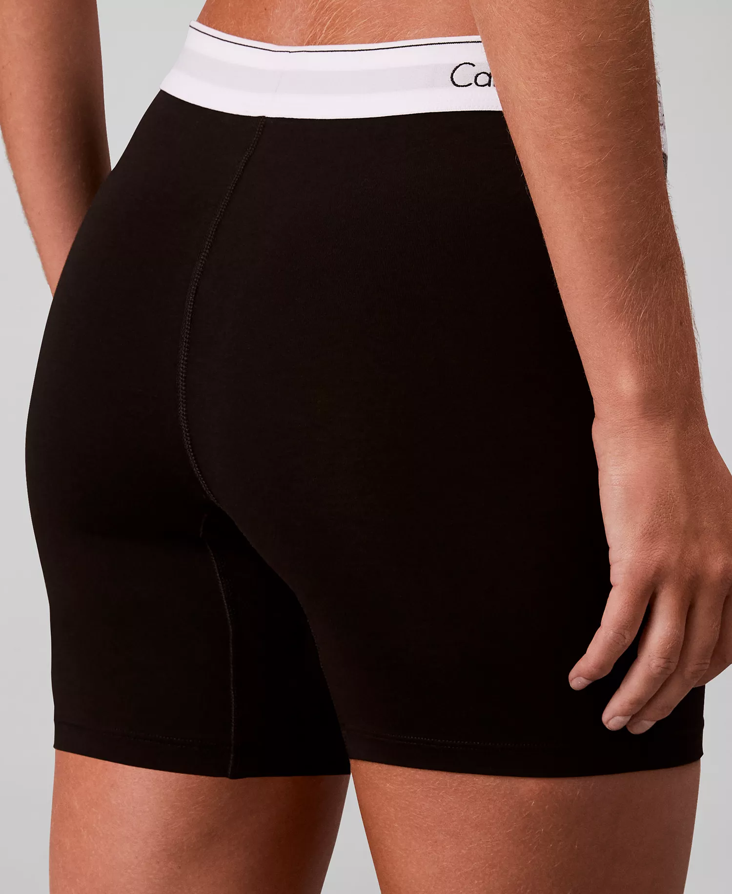 Women's Icon Cotton-Modal Boxer Brief QF8528 - Black - L