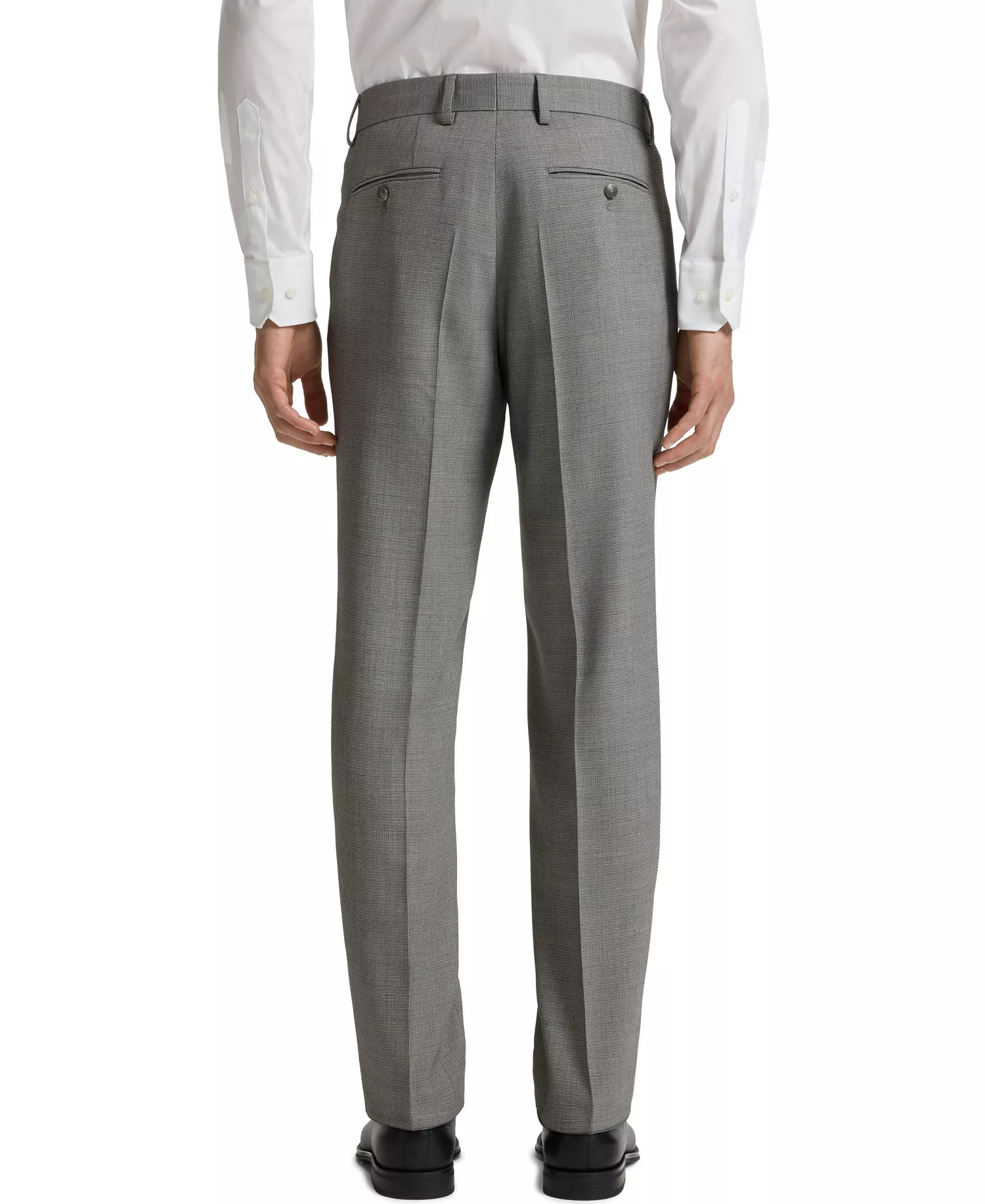 Men's 2-Piece Regular Fit Suit - Silver - 38R