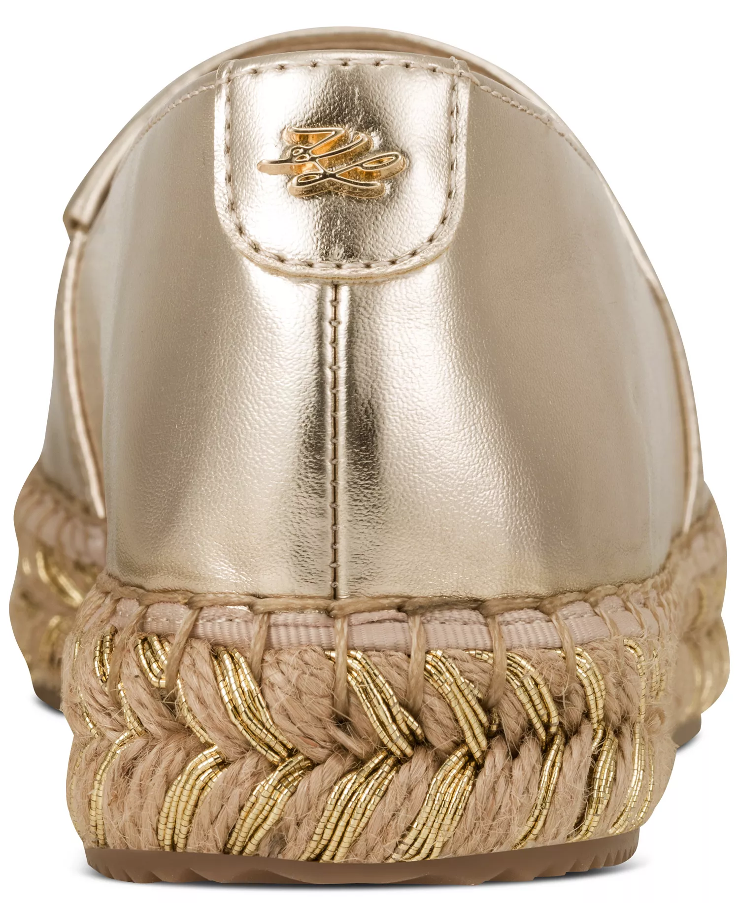 Women's Millicent Slip-On Espadrilles - White Gold/Black - 5.5