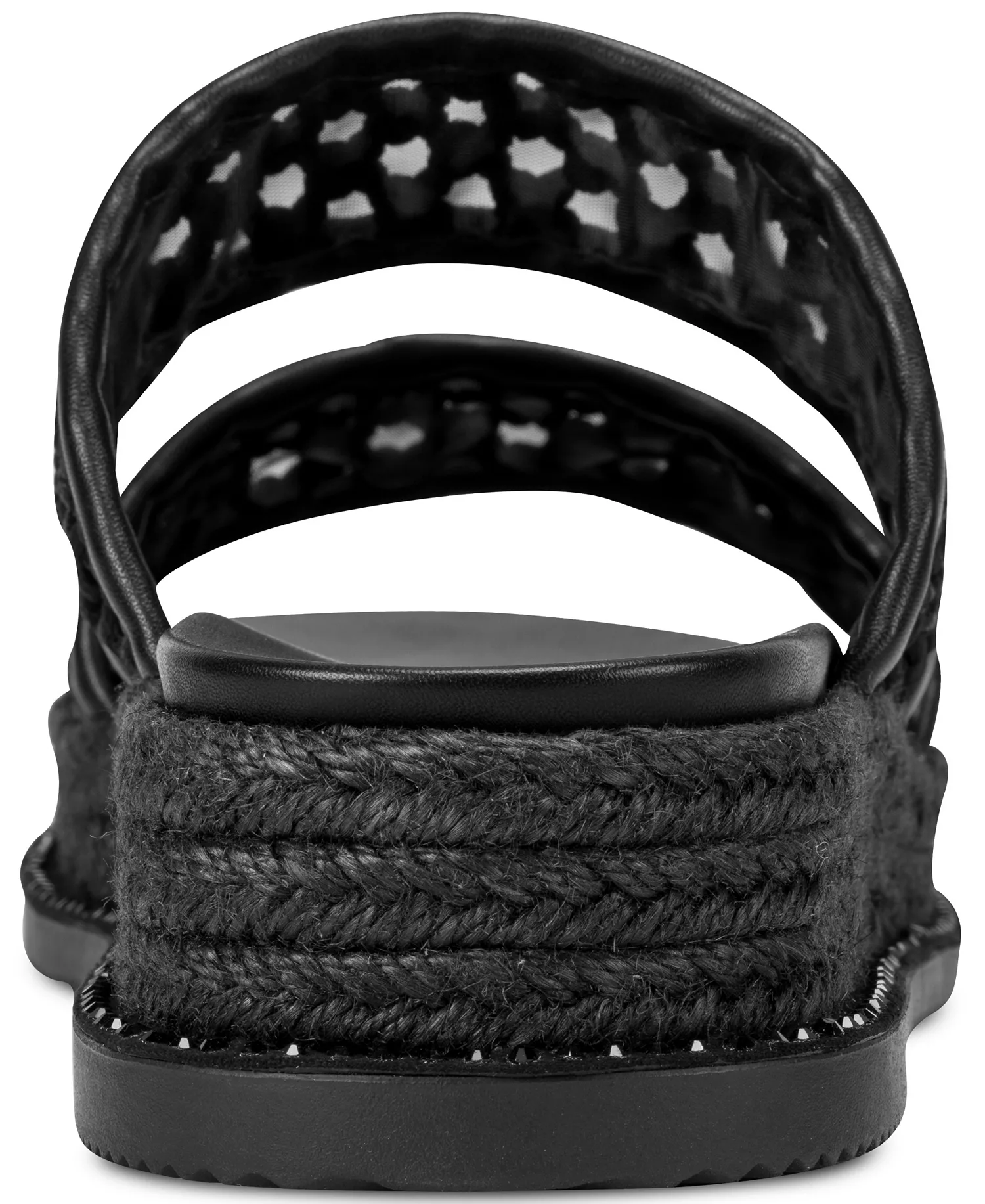 Women's Brucian Double Band Slip-On Sandals - Black - 10M