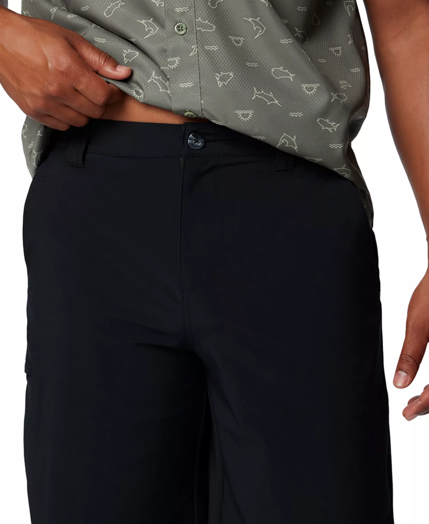 Men's PFG Grander Marlin III Offshore 10" Short - Black - 30