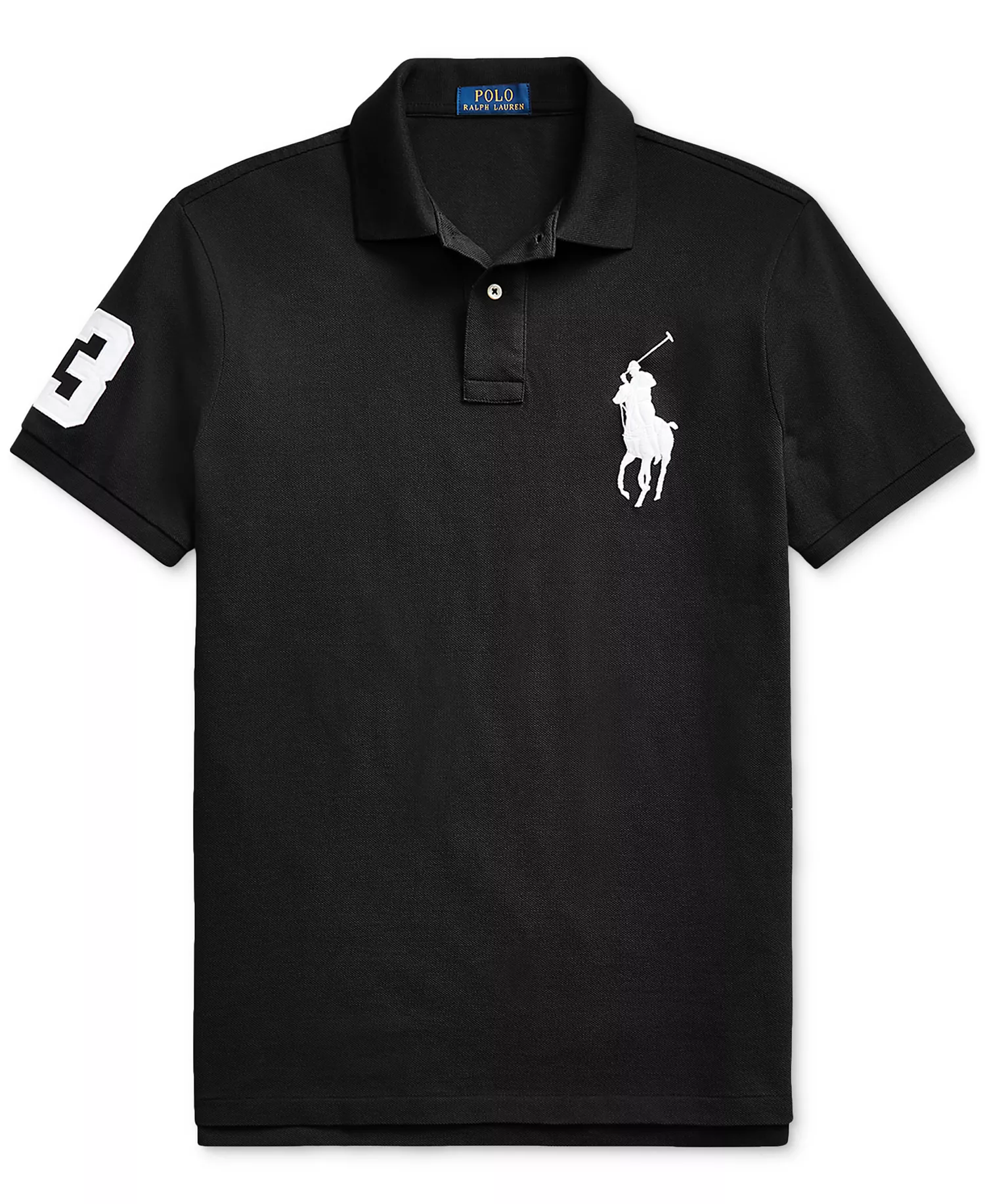 Men's  Big Pony Custom Slim Fit Mesh Polo - Andover Heather - 2XL