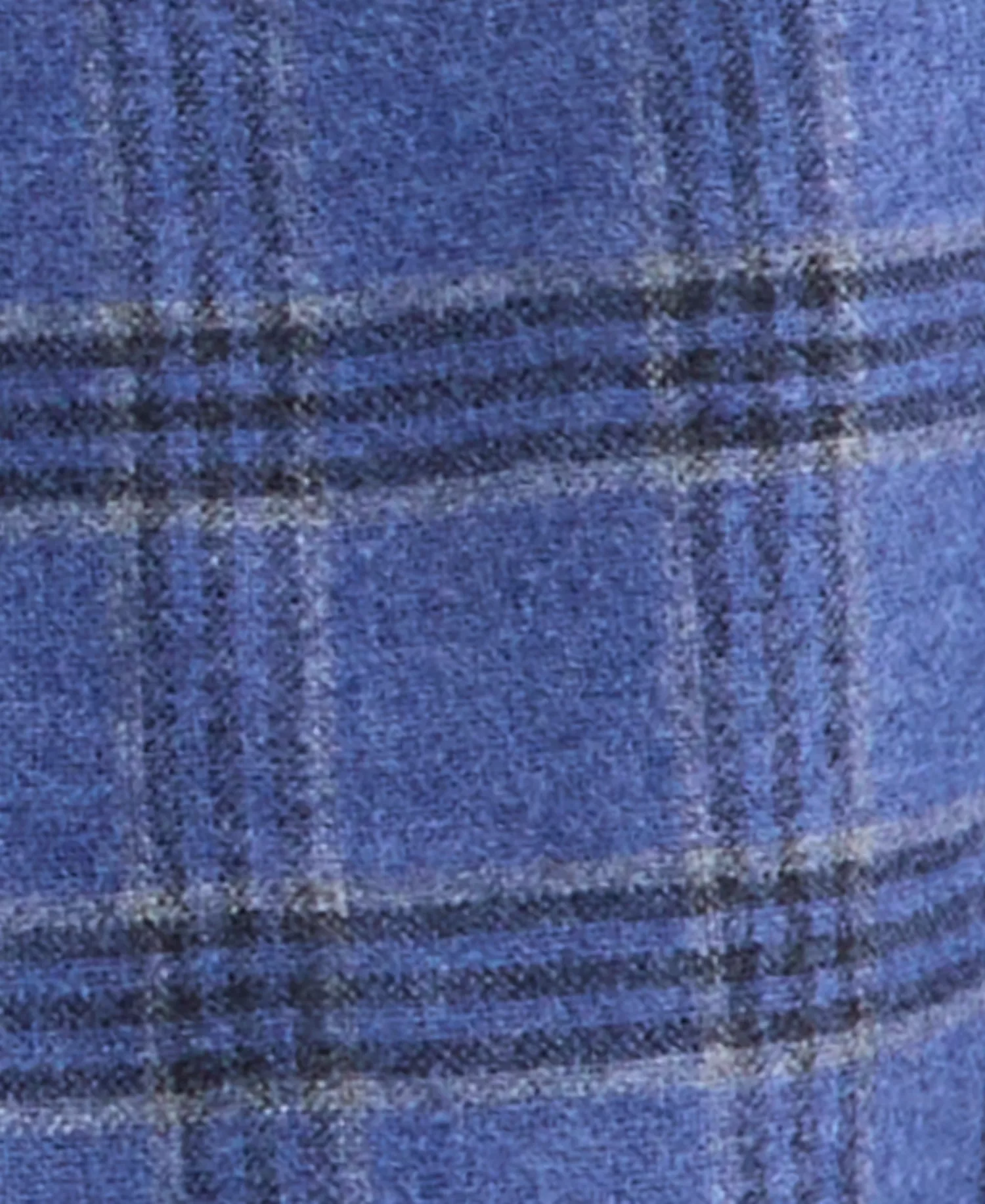 Men's Modern-Fit Tweed Patterned Sport Coat - Blue Plaid - 36R