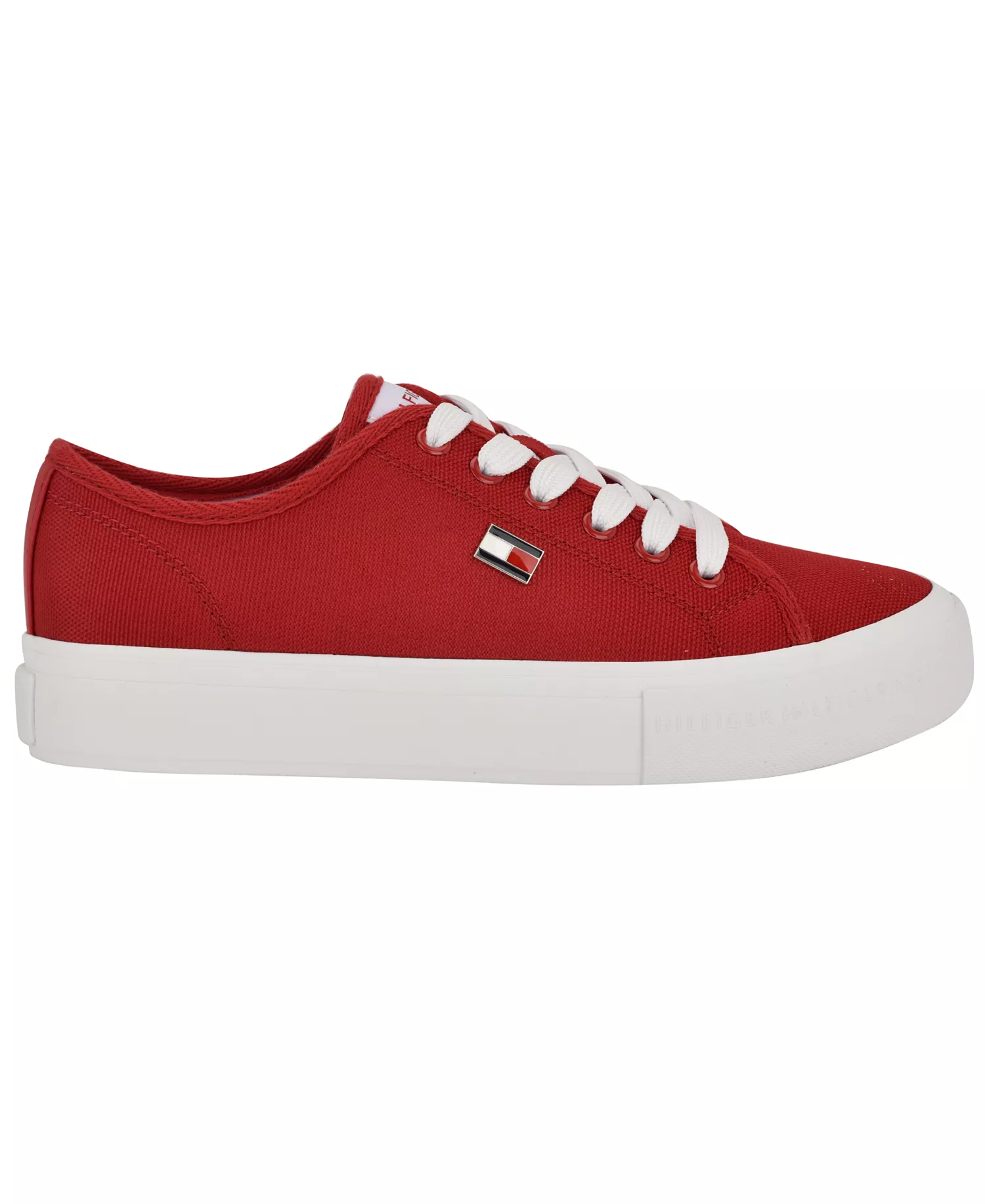 Women's Aressa Flag Lace-Up Sneakers - Red - 10M