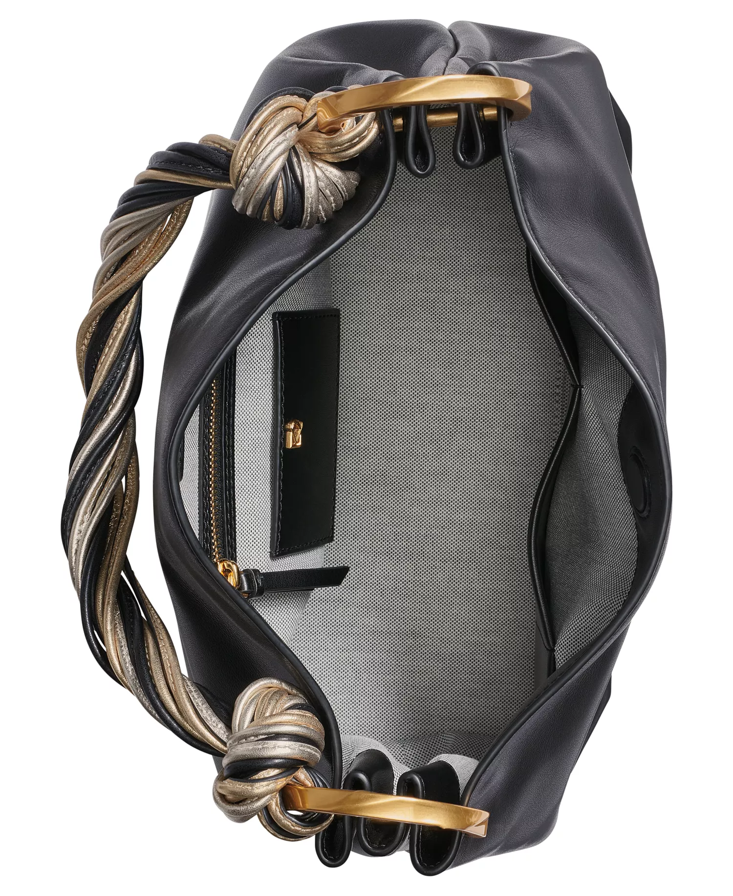 Glenwood Small Shoulder Bag - Black, Gold - NO SIZE