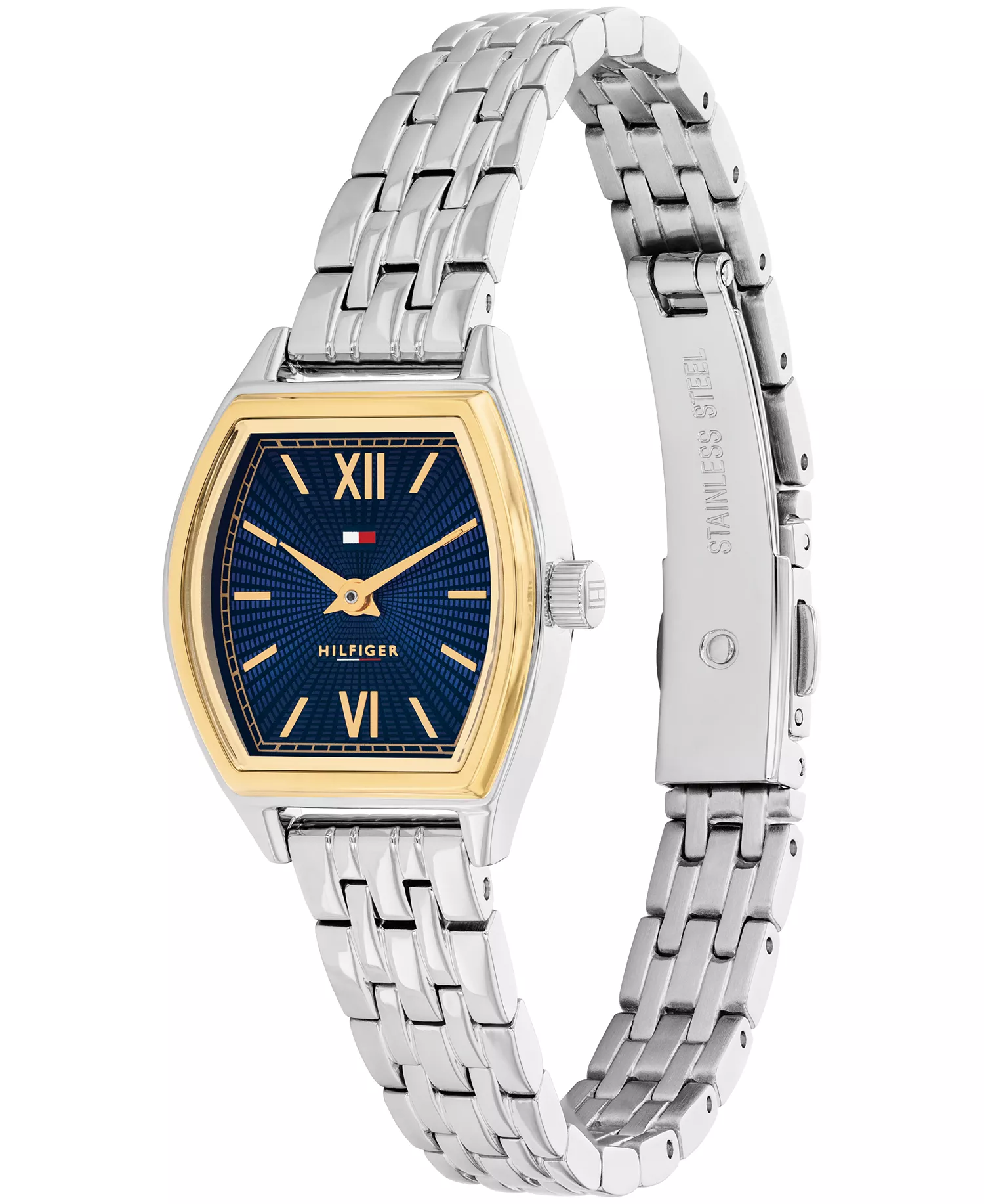 Women's Quartz Silver Tone Stainless Steel Bracelet Watch, 21.5 x 22mm - Silver - NO SIZE