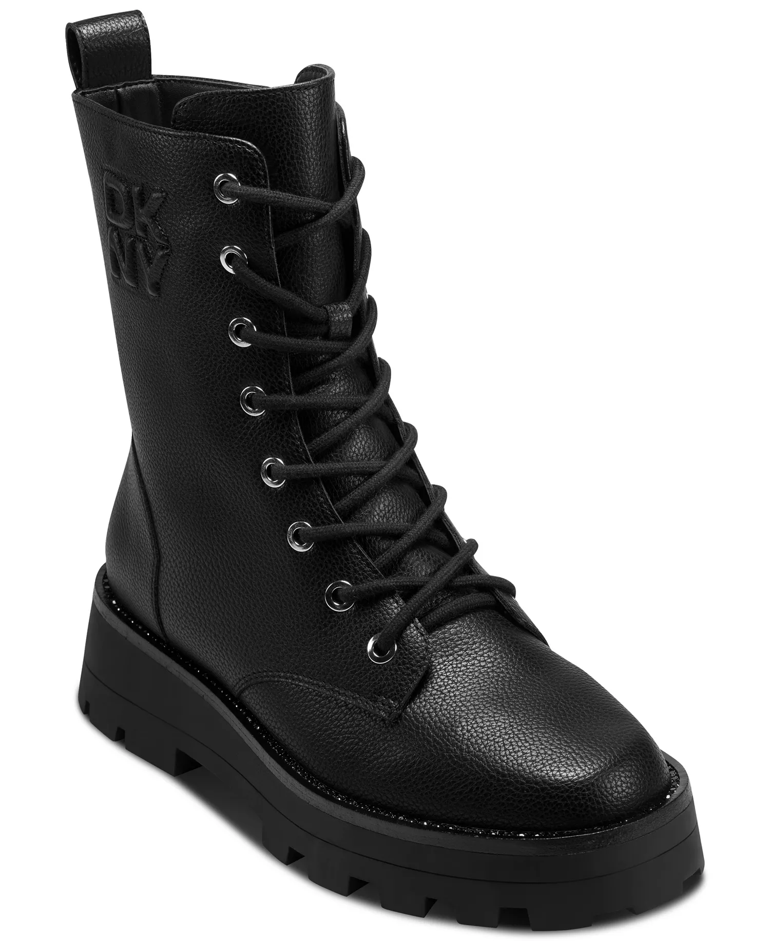 Women's Sejal Lace Up Booties - Black - 5M