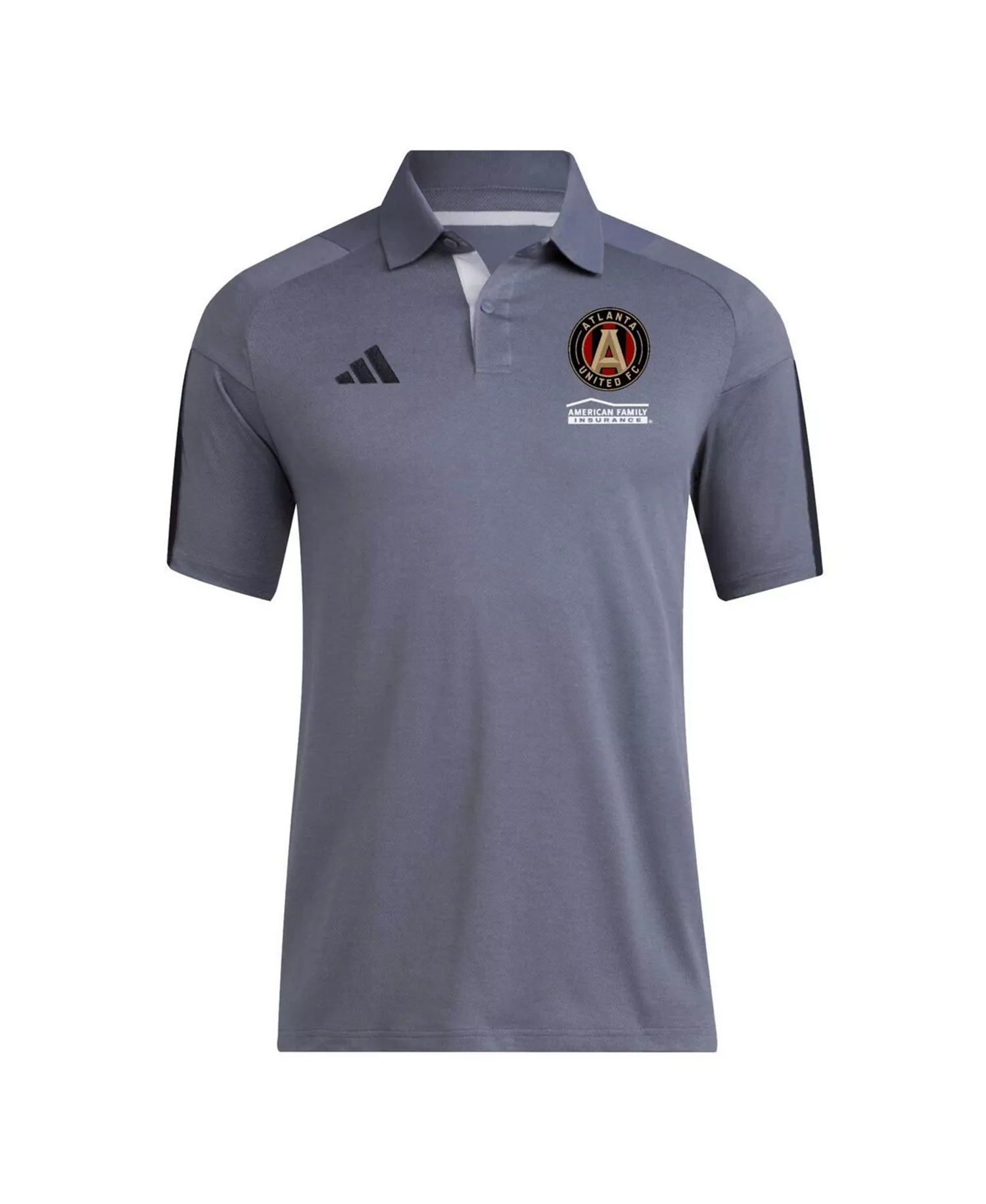 Men's Gray Atlanta United FC 2024 Training Polo - Tmonix/bla - M