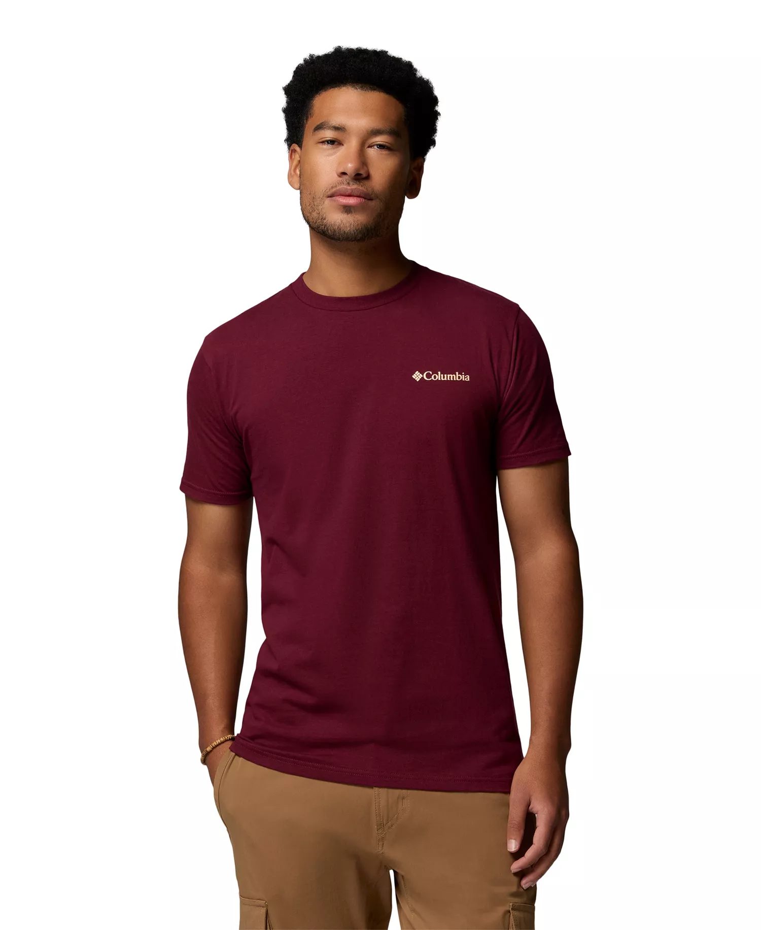 Men's Grassfed Graphic T-Shirt - Rich Wine - L