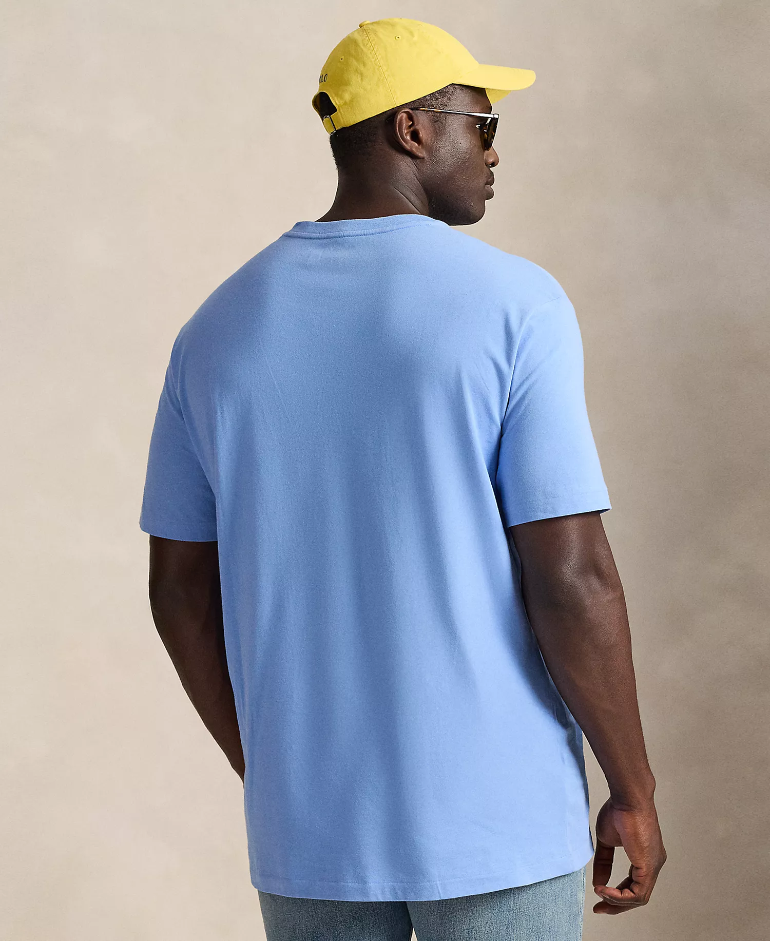 Men's Big & Tall Jersey Crewneck T-Shirt - Bristol Blue - 2LT