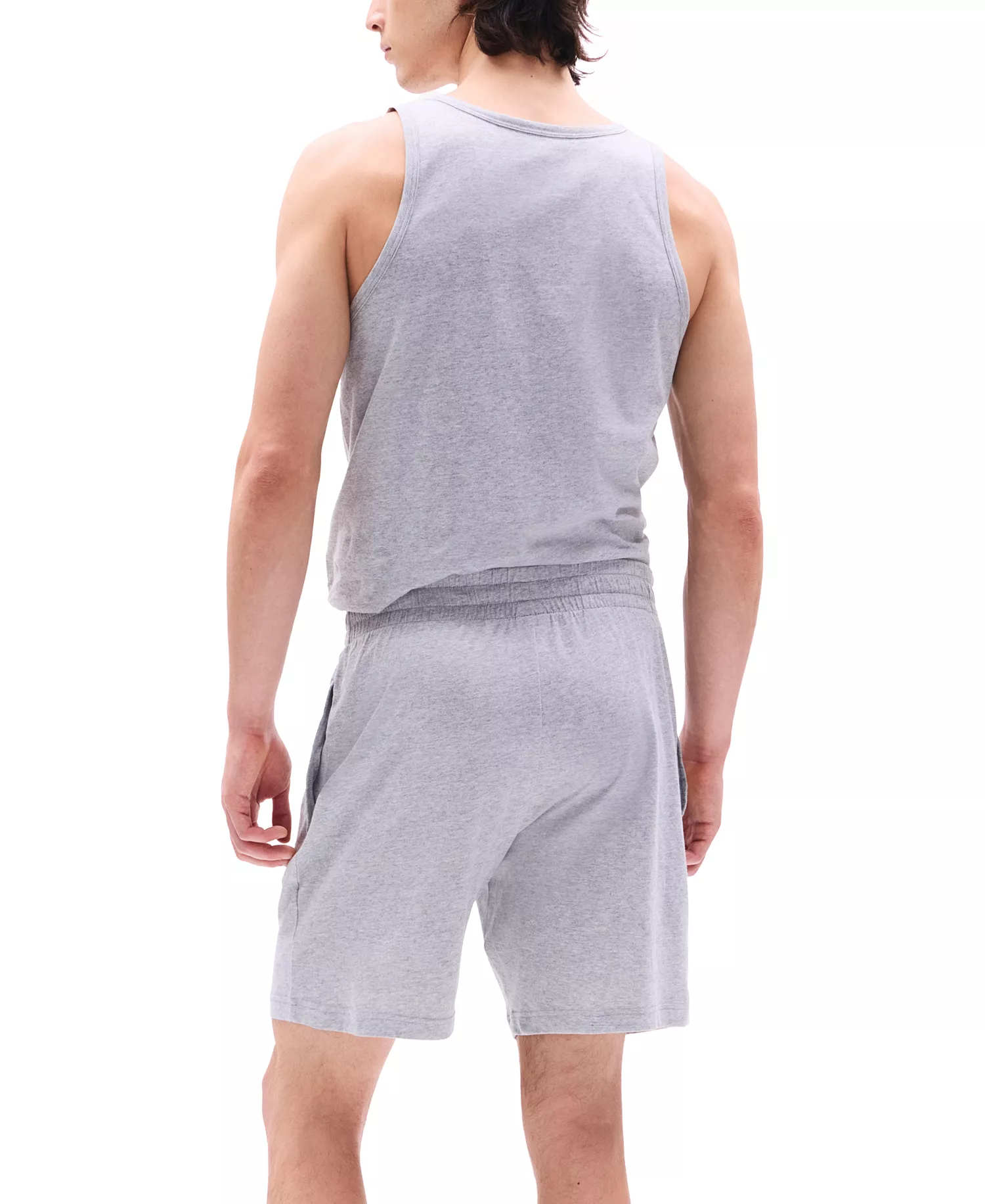 Men's Sueded Jersey Sleep Shorts - Desert Sky - L