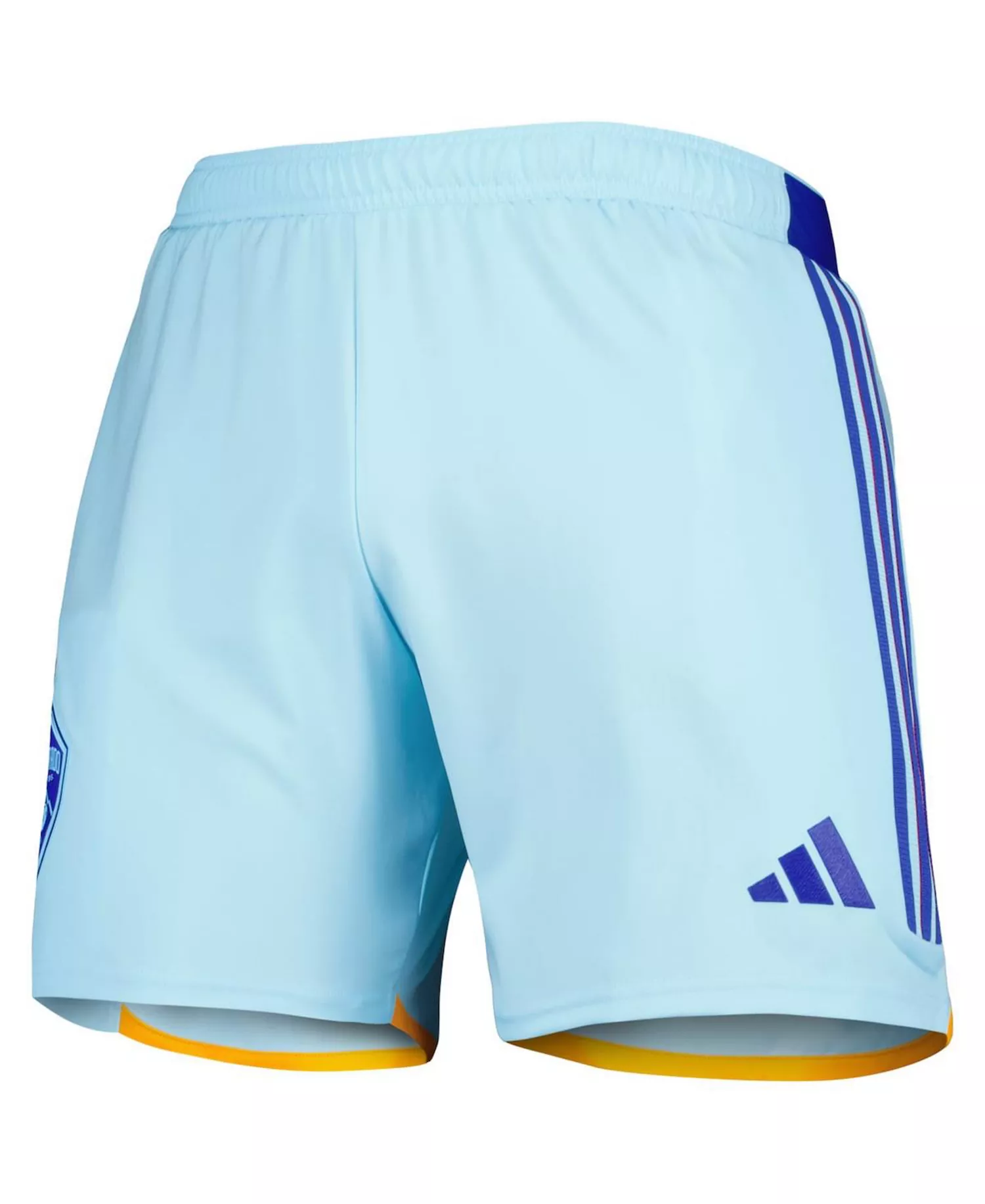 Men's Light Blue Colorado Rapids 2023 Away AEROREADY Authentic Shorts - Light Blue - 2XL