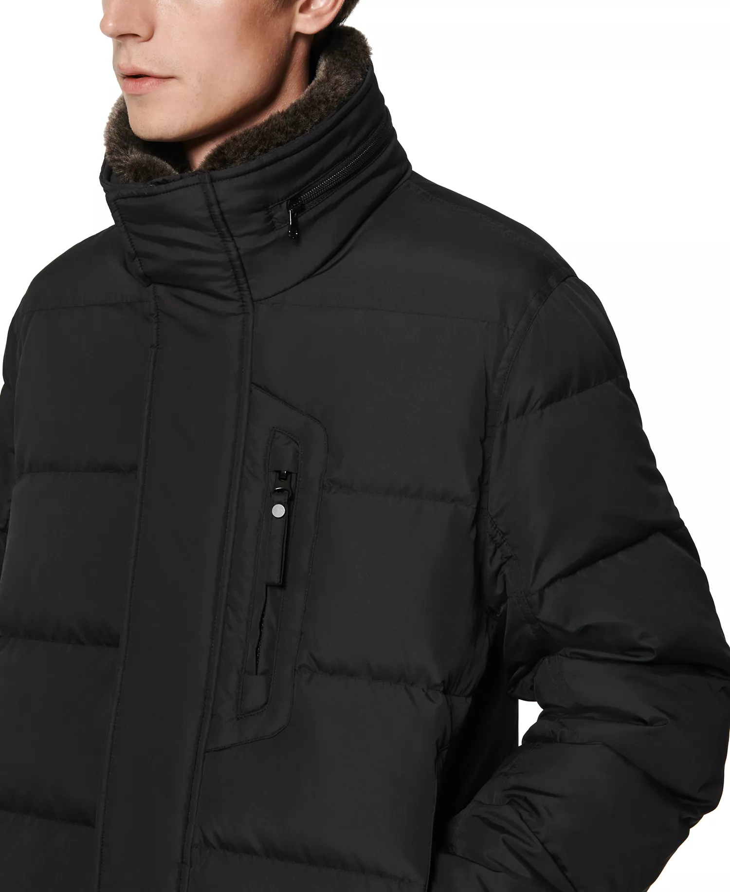 Men's Horizon Down Puffer Jacket - Black - 2XL