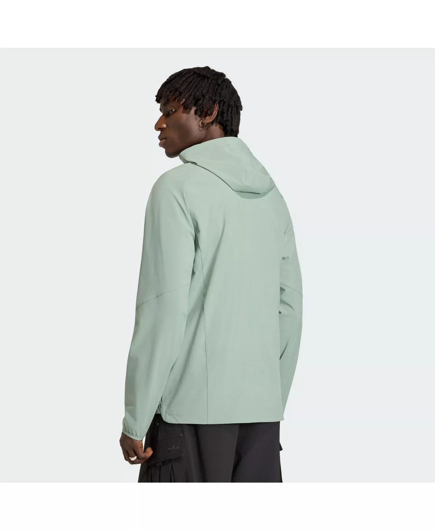 Men's Light Green Portland Timbers Tiro Travel Full-Zip Hooded Windbreaker - Light Green - 2XL