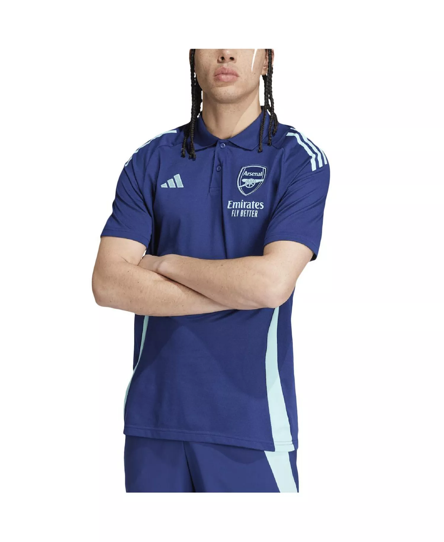 Men's Arsenal Tiro 24 Polo - Navy - S