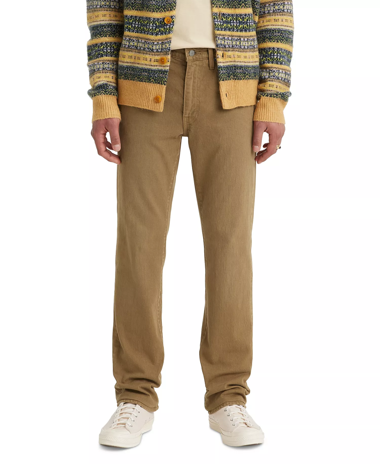 Men's 514 Straight-Fit Soft Twill Jeans - British Khaki - 29 - 30