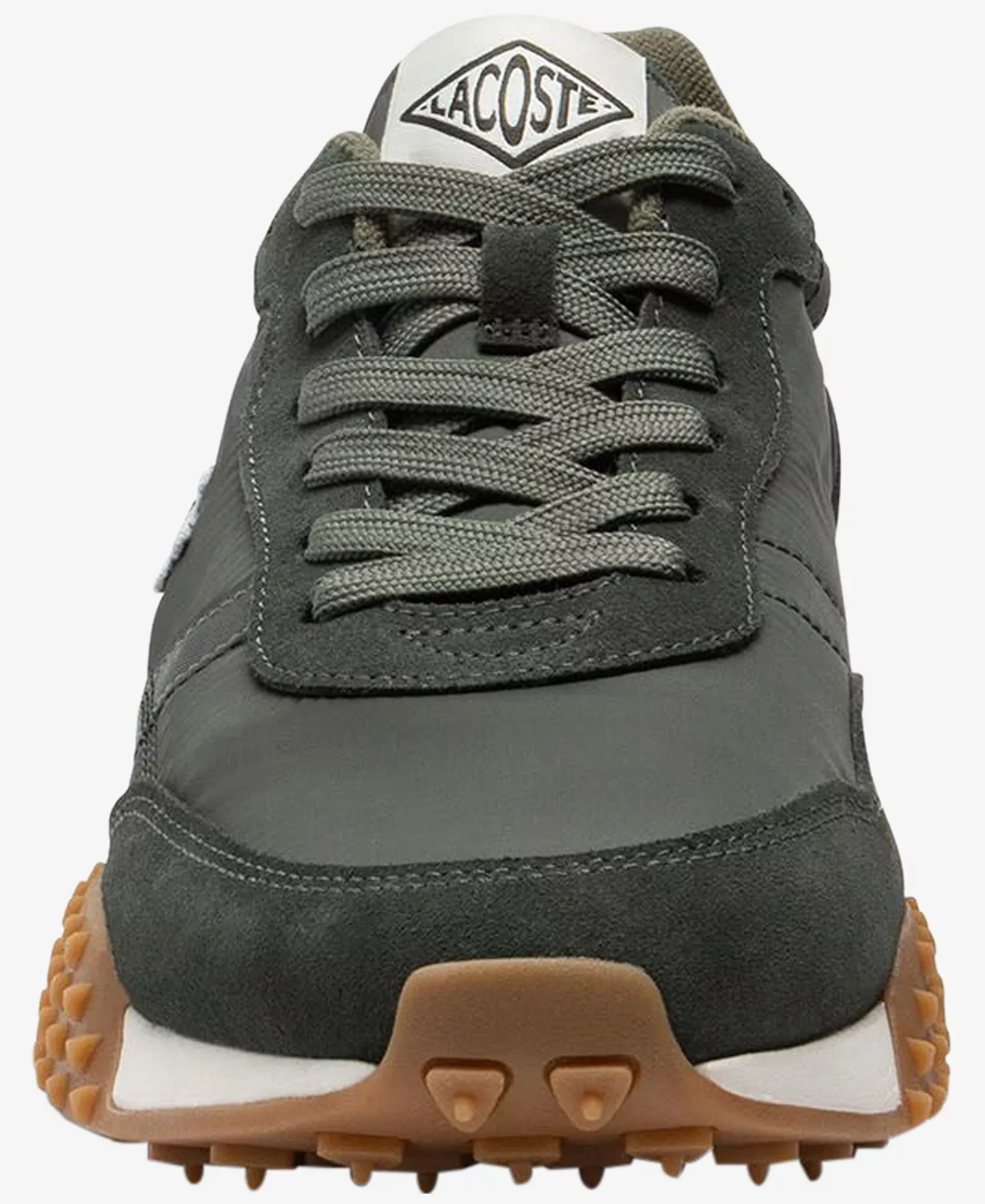 Men's Lace-Up L-Spin EVO Sneakers - Khaki/Gum - 10