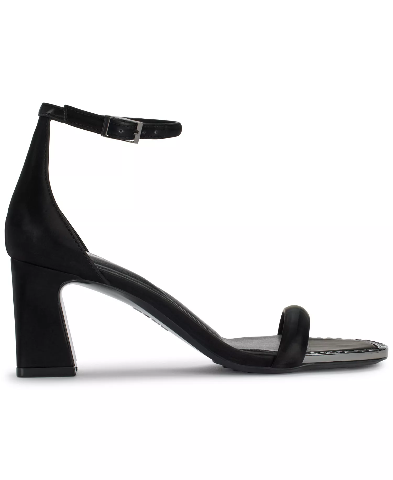 Women's Wenda Ankle Strap Dress Sandals - Black - 10M