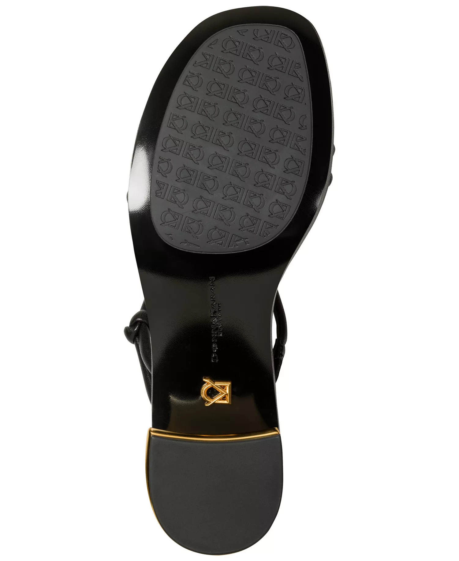 Women's Tafeta Multi Band Heeled Sandals - Black - 10