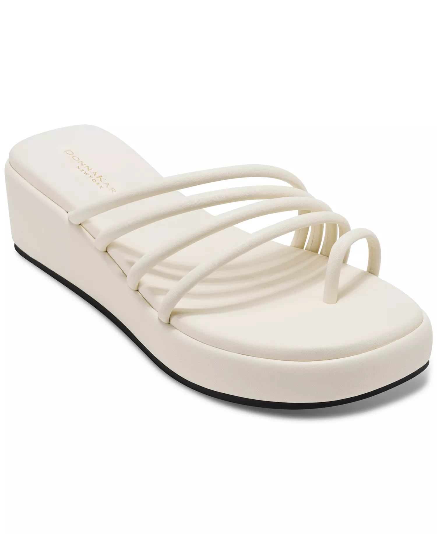 Women's Hanalyn Strappy Wedge Sandals - Ivory - 10