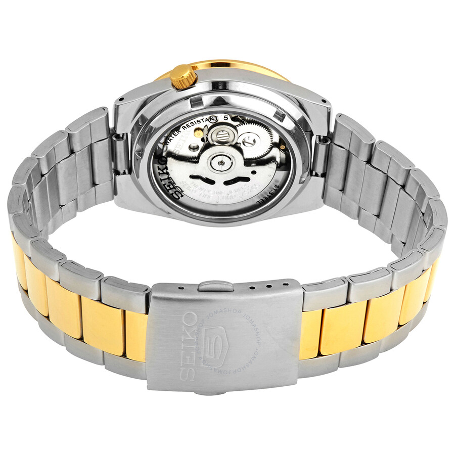 Seiko Automatic White Dial Two-tone Ladies Watch