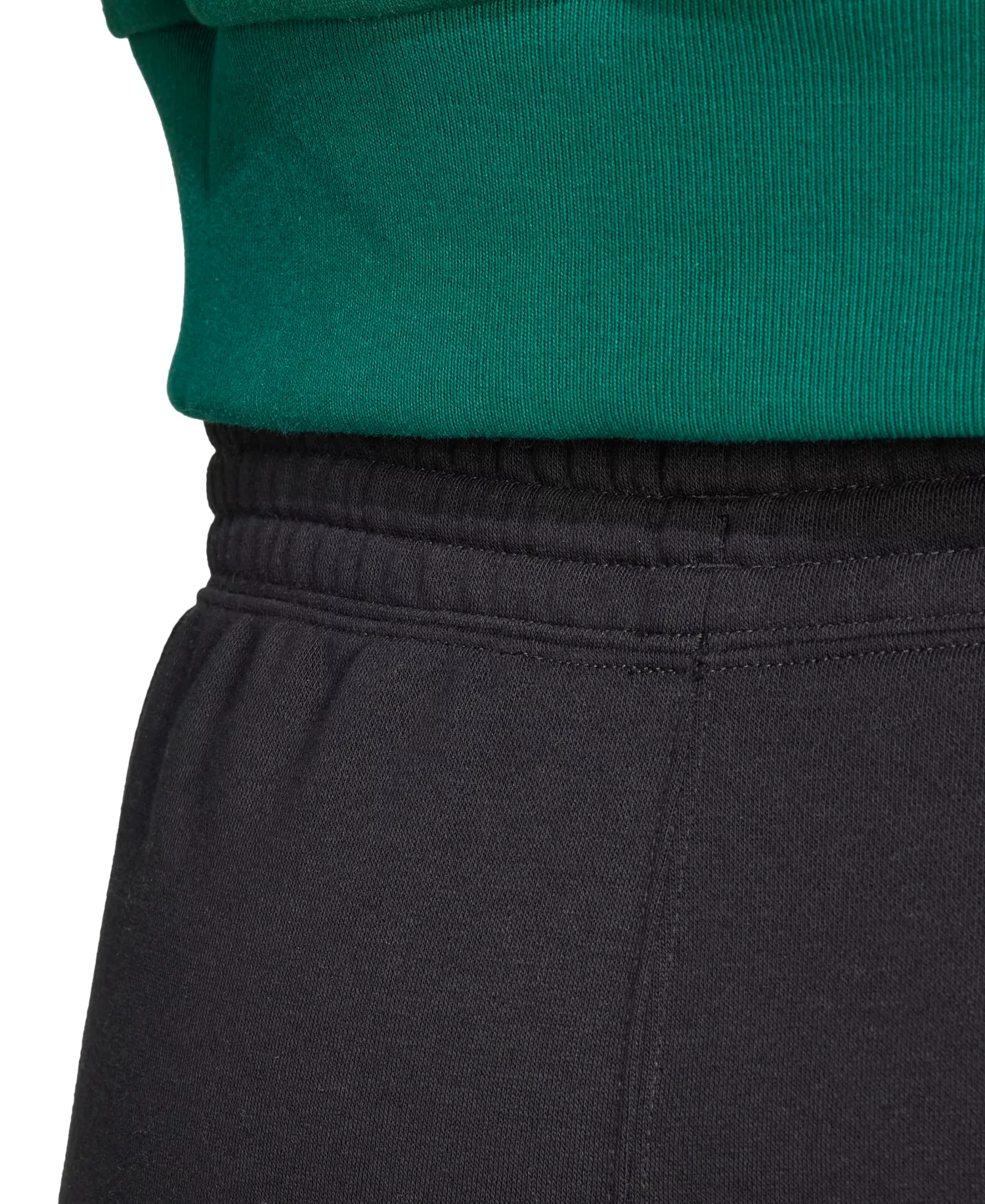 Men's Regular Fit Fleece Shorts - Black - S