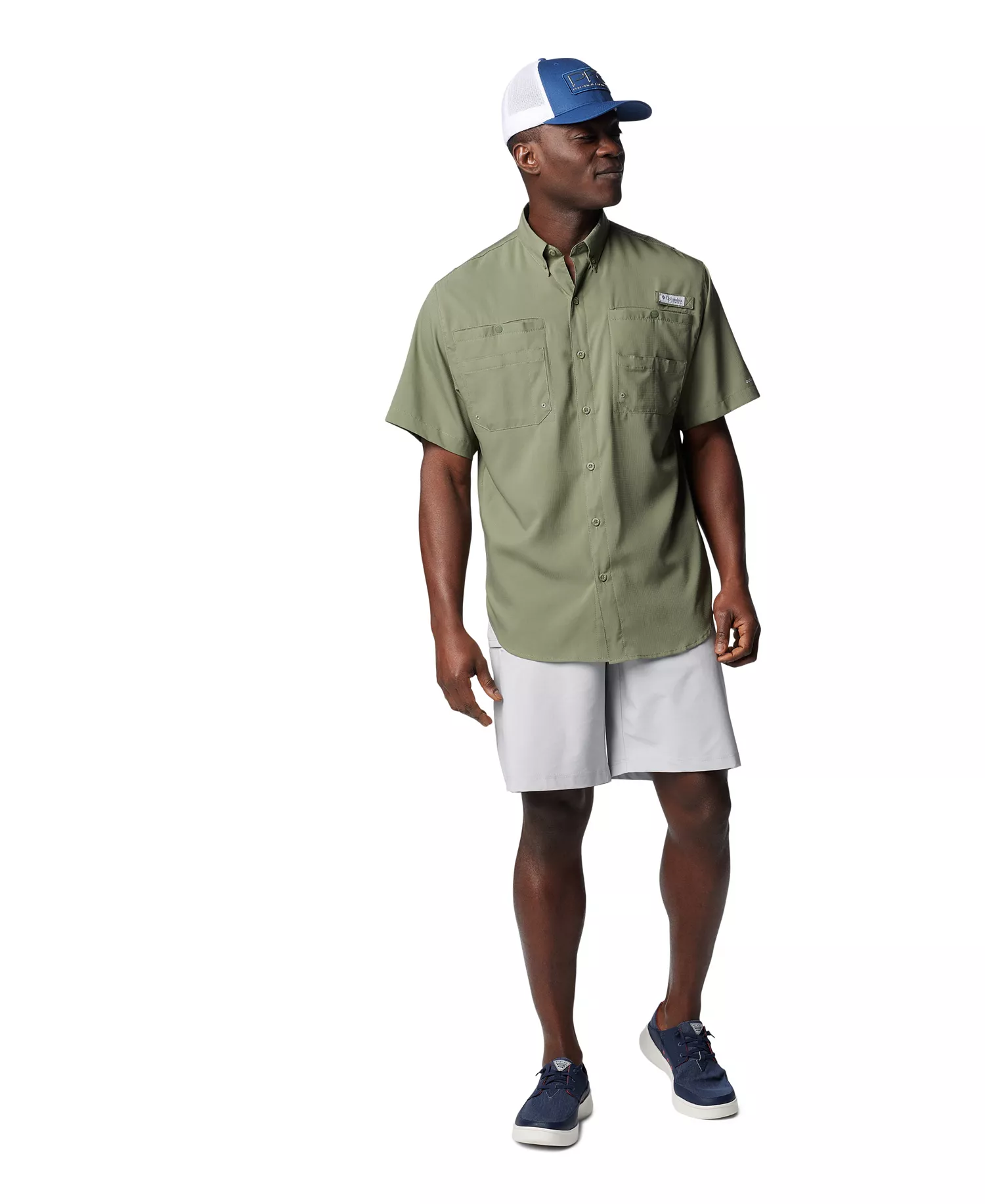 Men's Tamiami Short Sleeve Shirt - Cypress - L