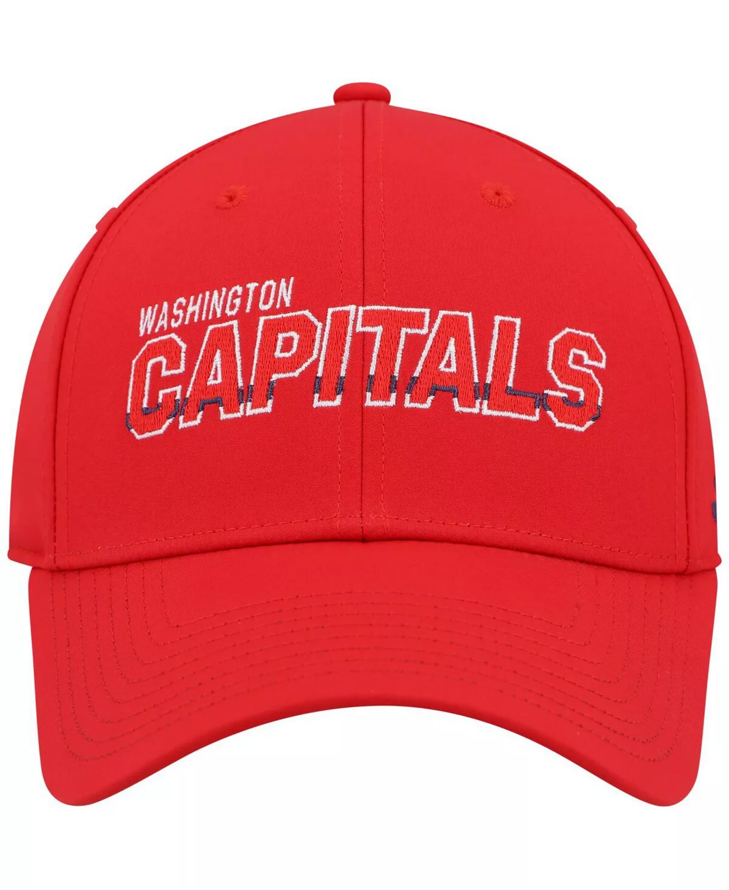 Men's Red Washington Capitals Team Bar Flex Hat - Red - S/M