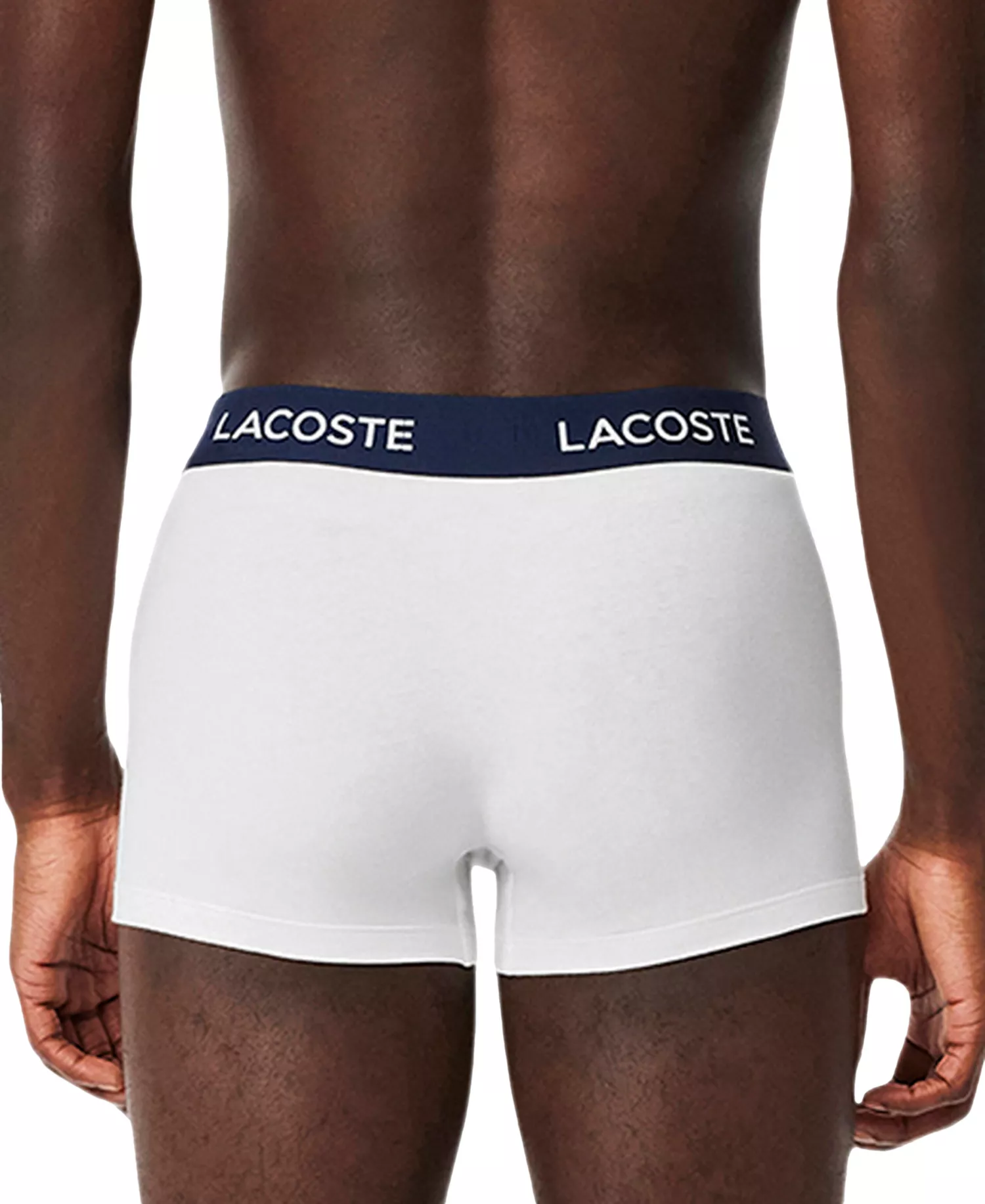 Men's 5- Pack Cotton Stretch Trunks - BLACK - L