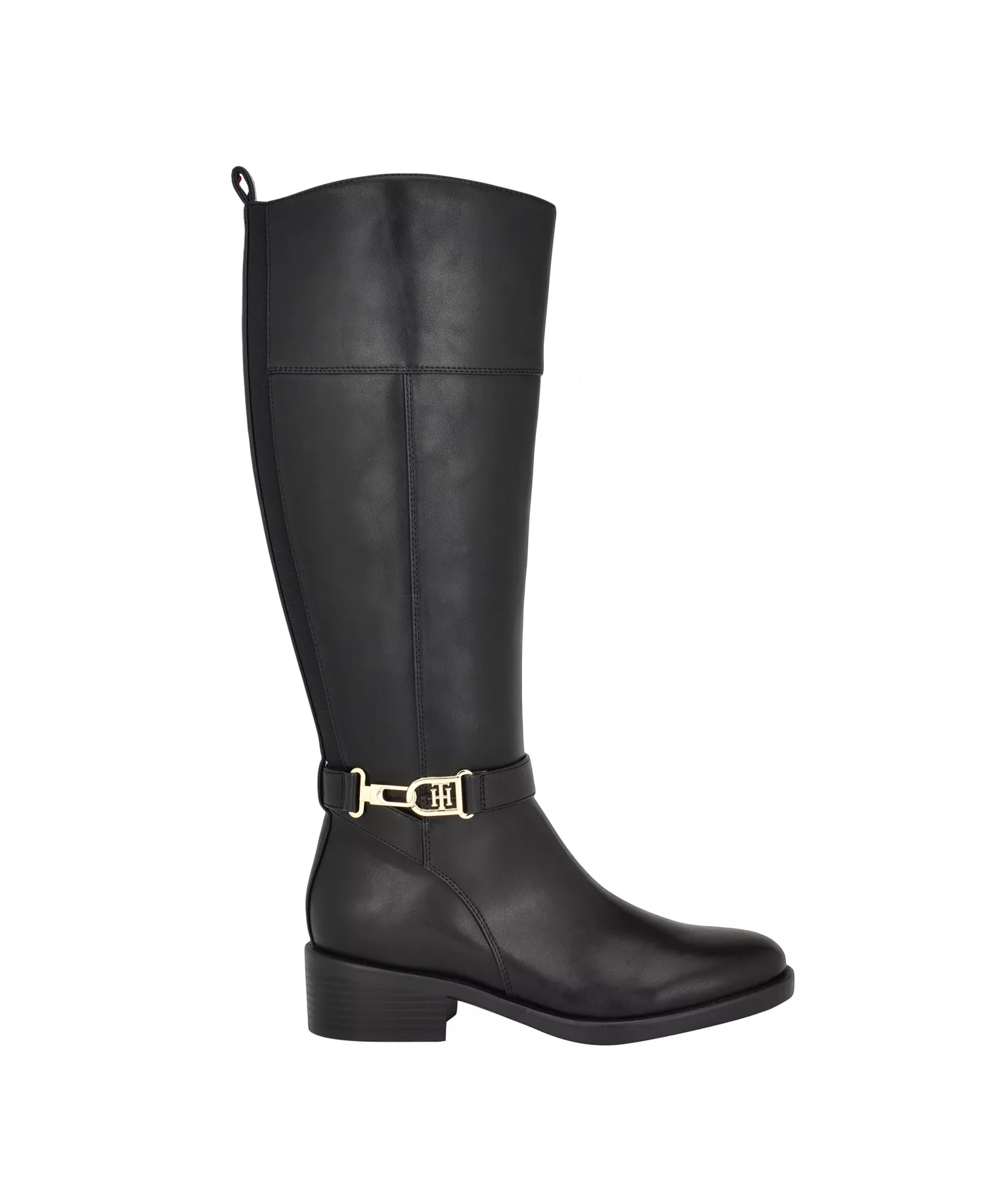 Women's Ionni Casual Riding Boots - Black - 5M
