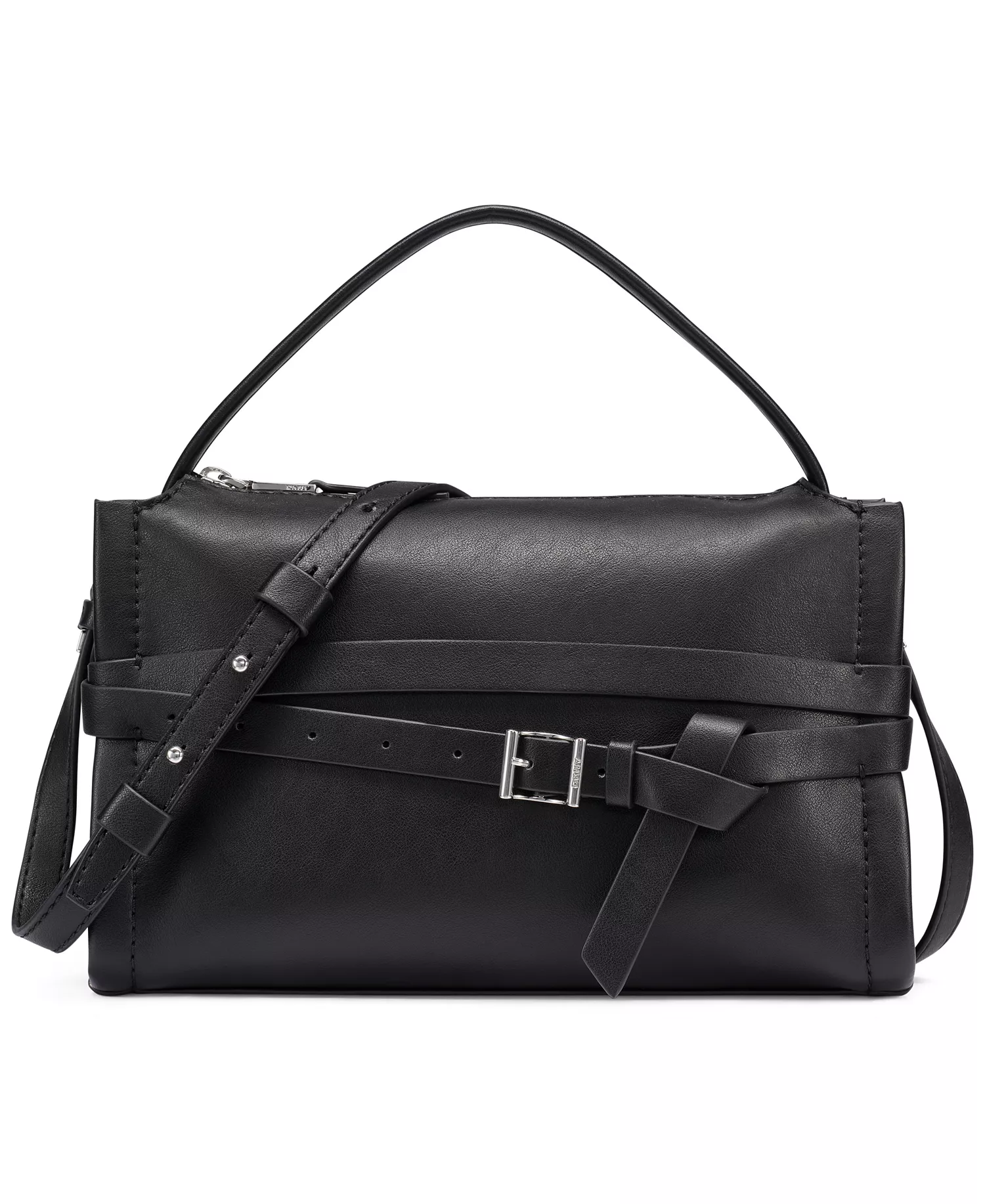 Bridie Small Crossbody Bag - Black/Silver - No Size