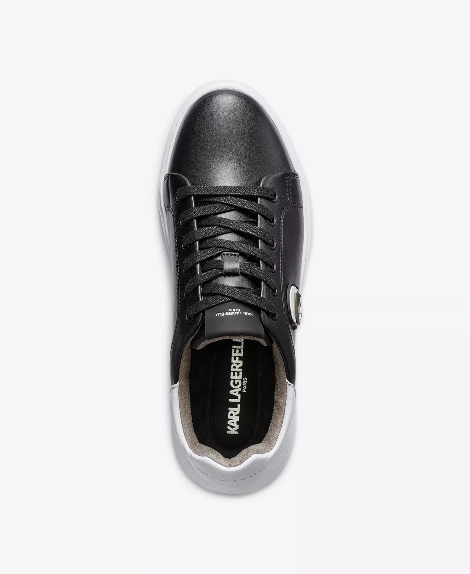 Karl Lagerfeld Men's Karl Head Sneakers - Black - 10