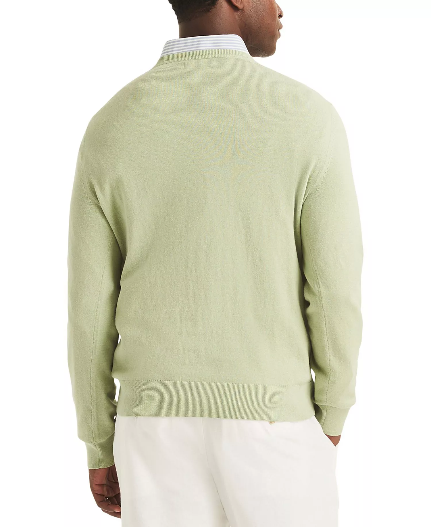 Men's Performance V-Neck Sweater - Delta Moss - 2XL