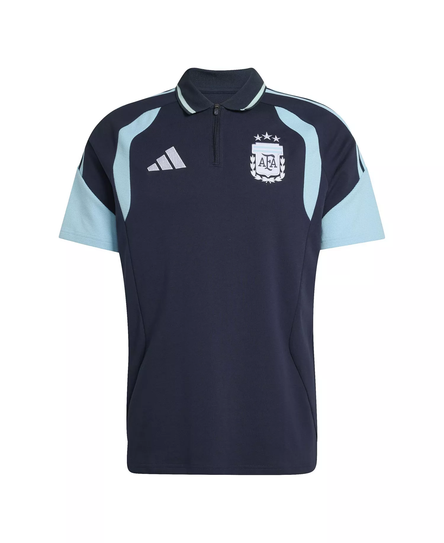 Men's Navy Argentina National Team 2026 World Cup Tiro Polo Shirt - Navy - L