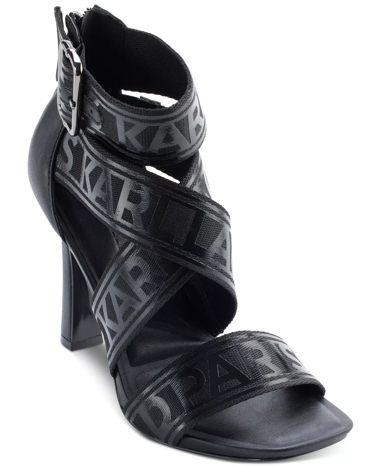 Women's Careliz Strappy Sandals - Black - 10M