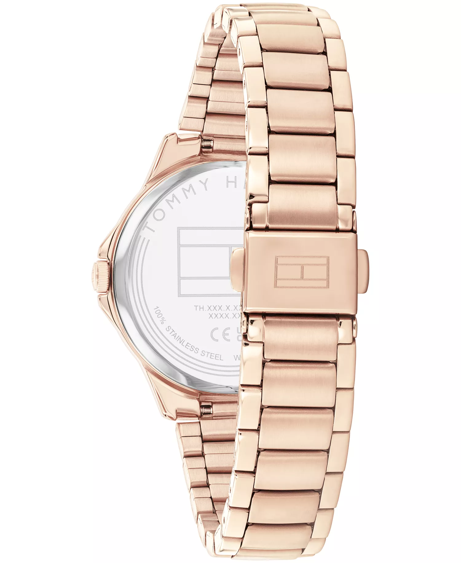 Women's Quartz Carnation Gold Tone Stainless Steel Bracelet Watch, 34mm - Carnation Gold - 34