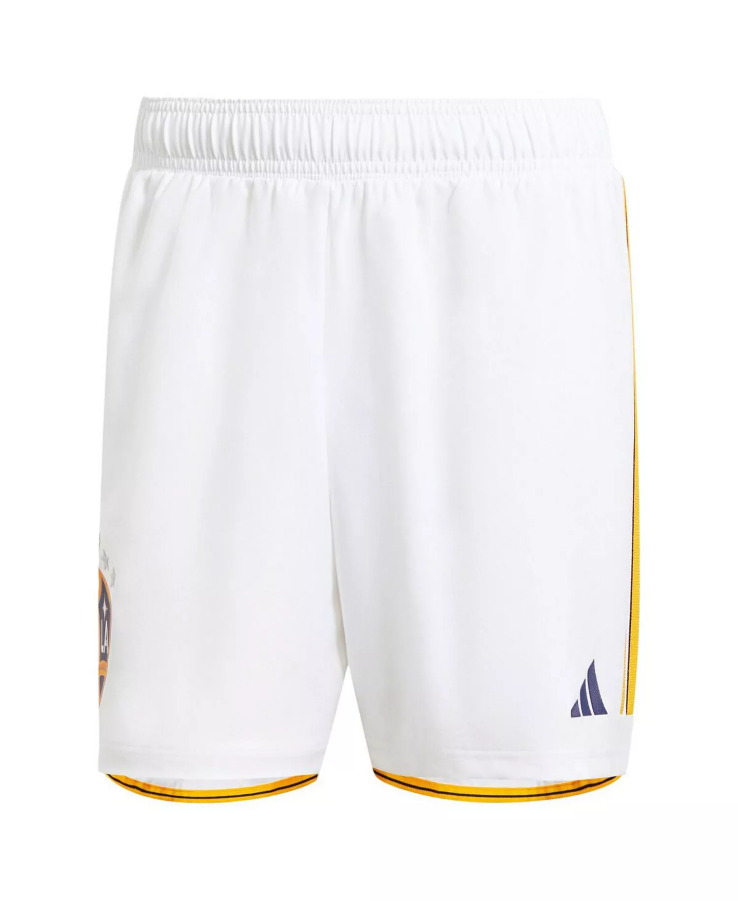 Men's White LA Galaxy 2024 Home AEROREADY Authentic Shorts - White - 2XL