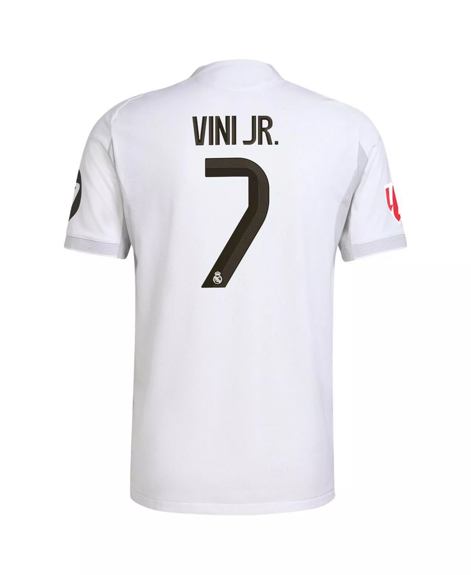 Men's Vini Jr. White Real Madrid 2025/26 Home Authentic Jersey - White - 2XL
