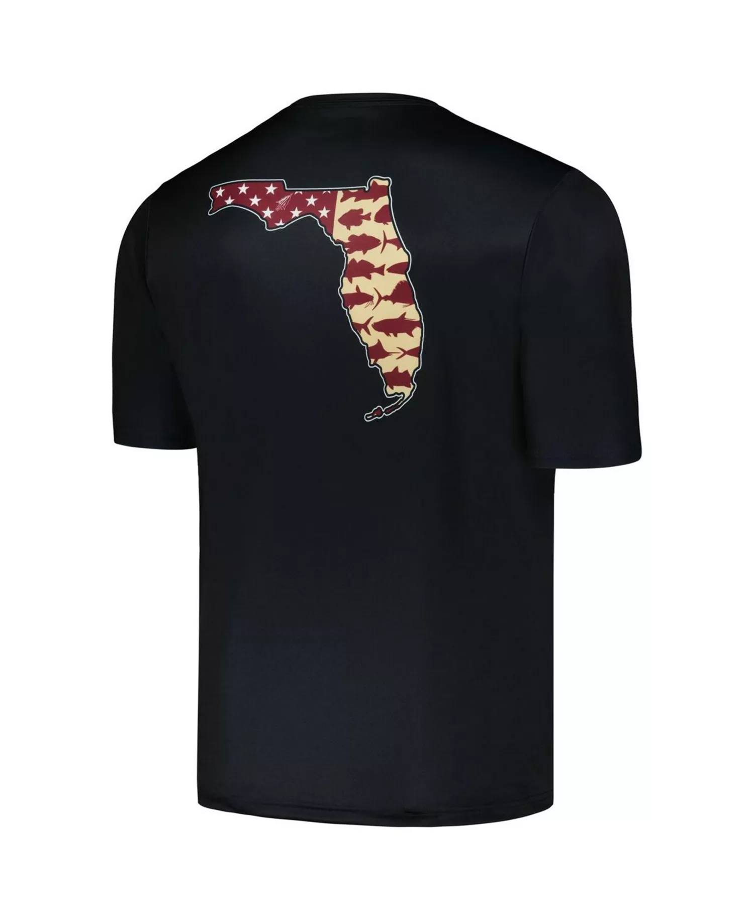 Men's Black Florida State Seminoles Terminal Tackle State Omni-Shade T-shirt - Black - L