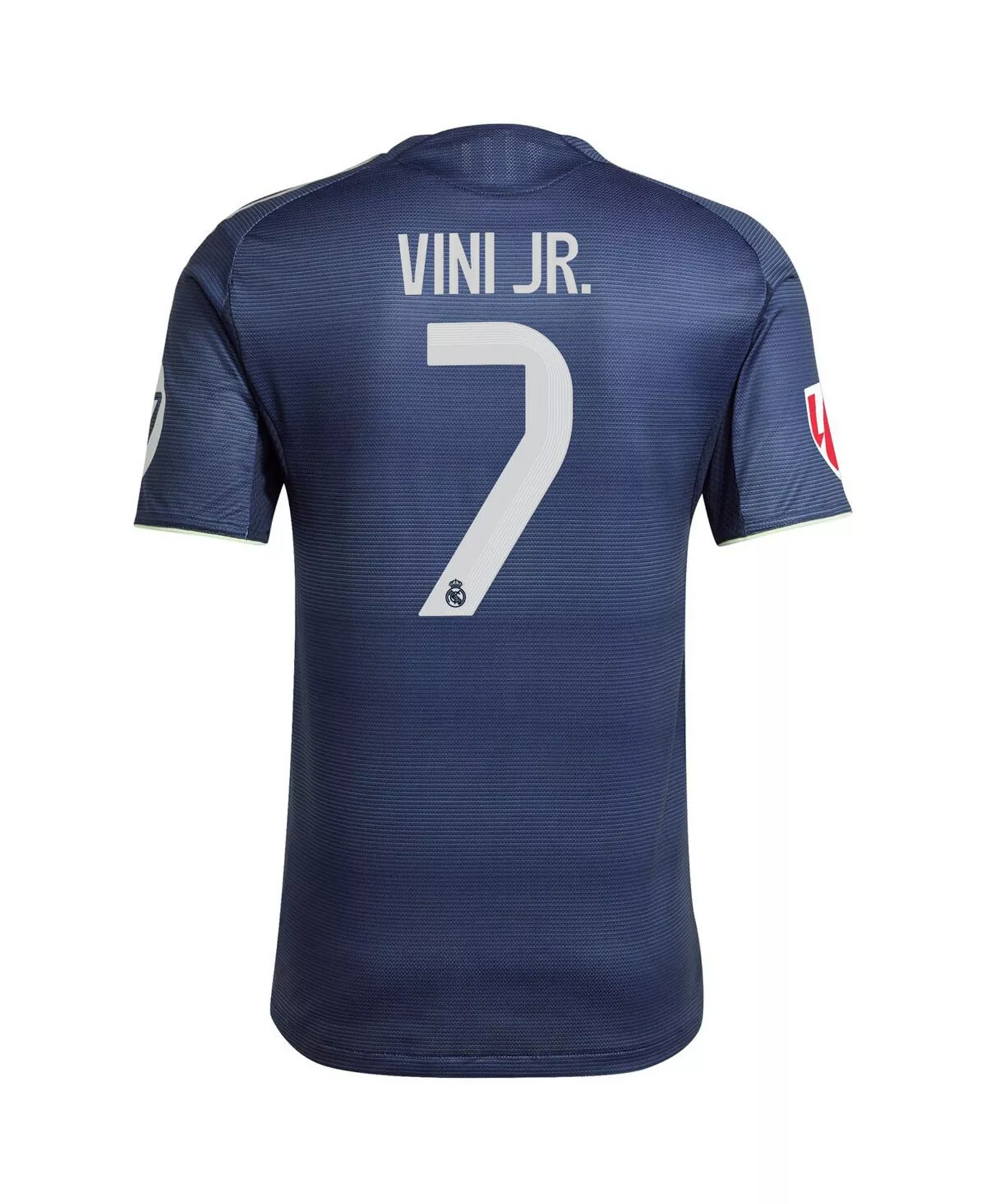 Men's Vini Jr. Blue Real Madrid 2025/26 Away Authentic Player Jersey - Blue - 2XL