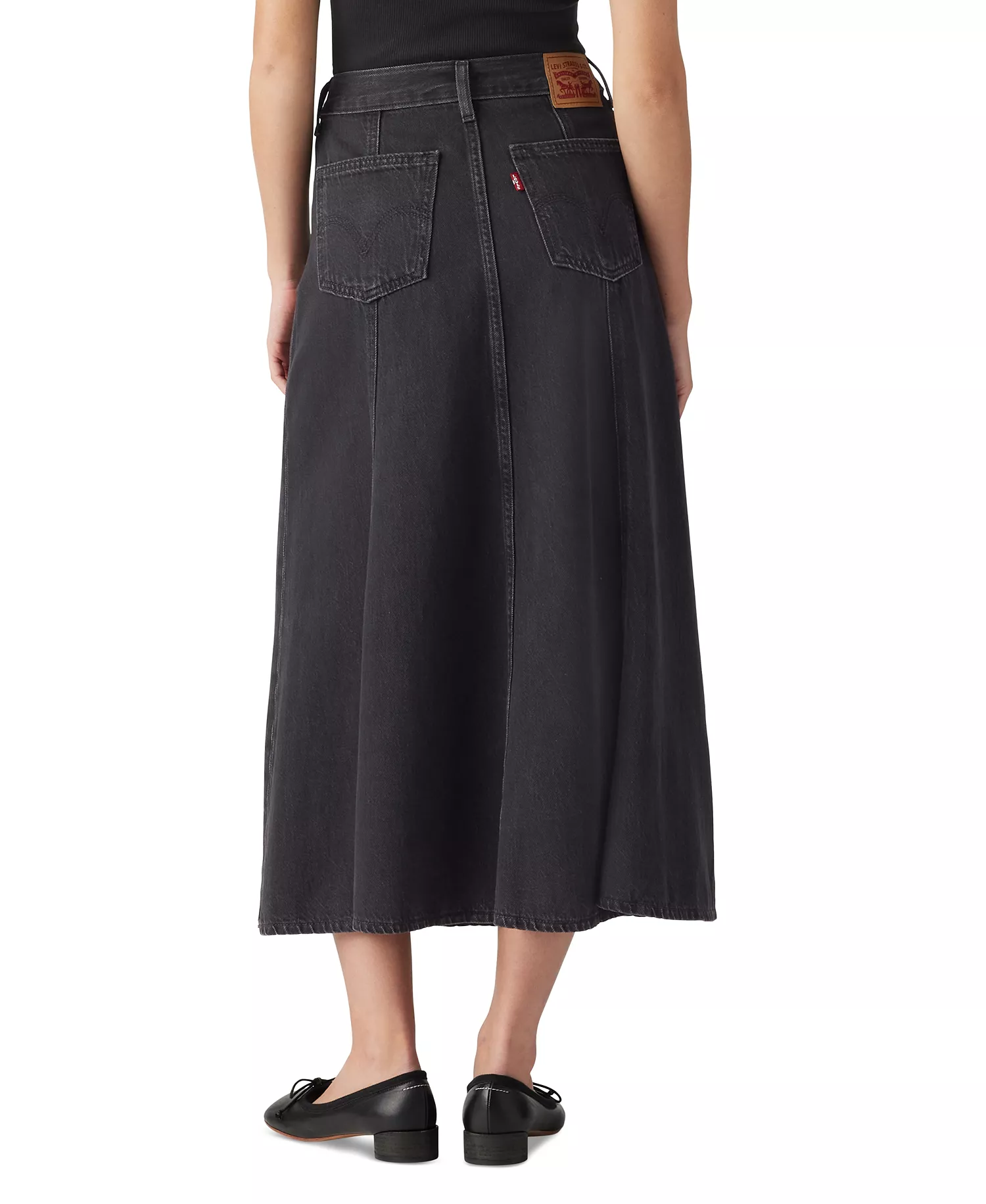 Women's Fit & Flare Denim Skirt - Cherish The Day - 24
